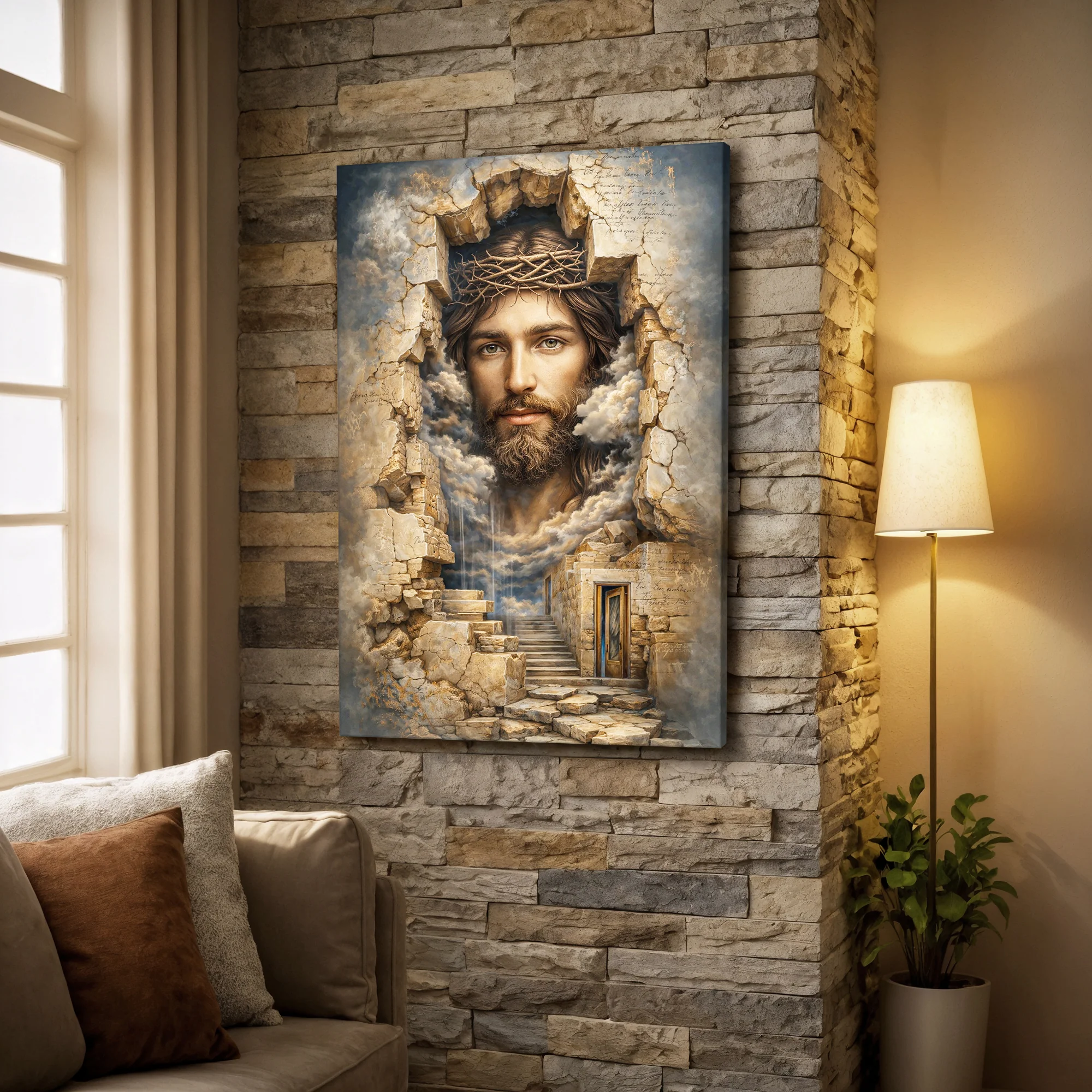 The Face of Salvation Wall Art - Image 5