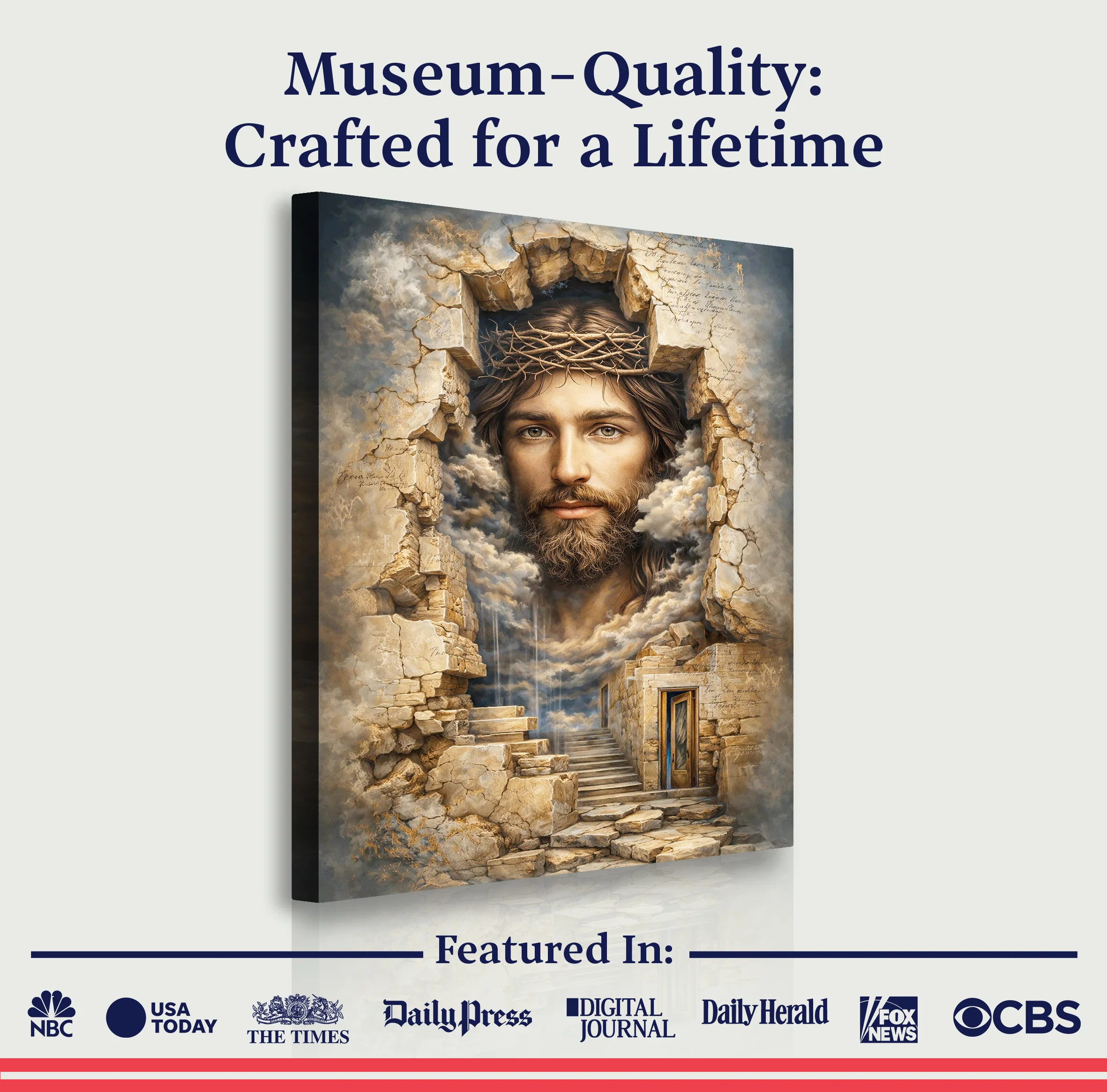 The Face of Salvation Wall Art - Image 6