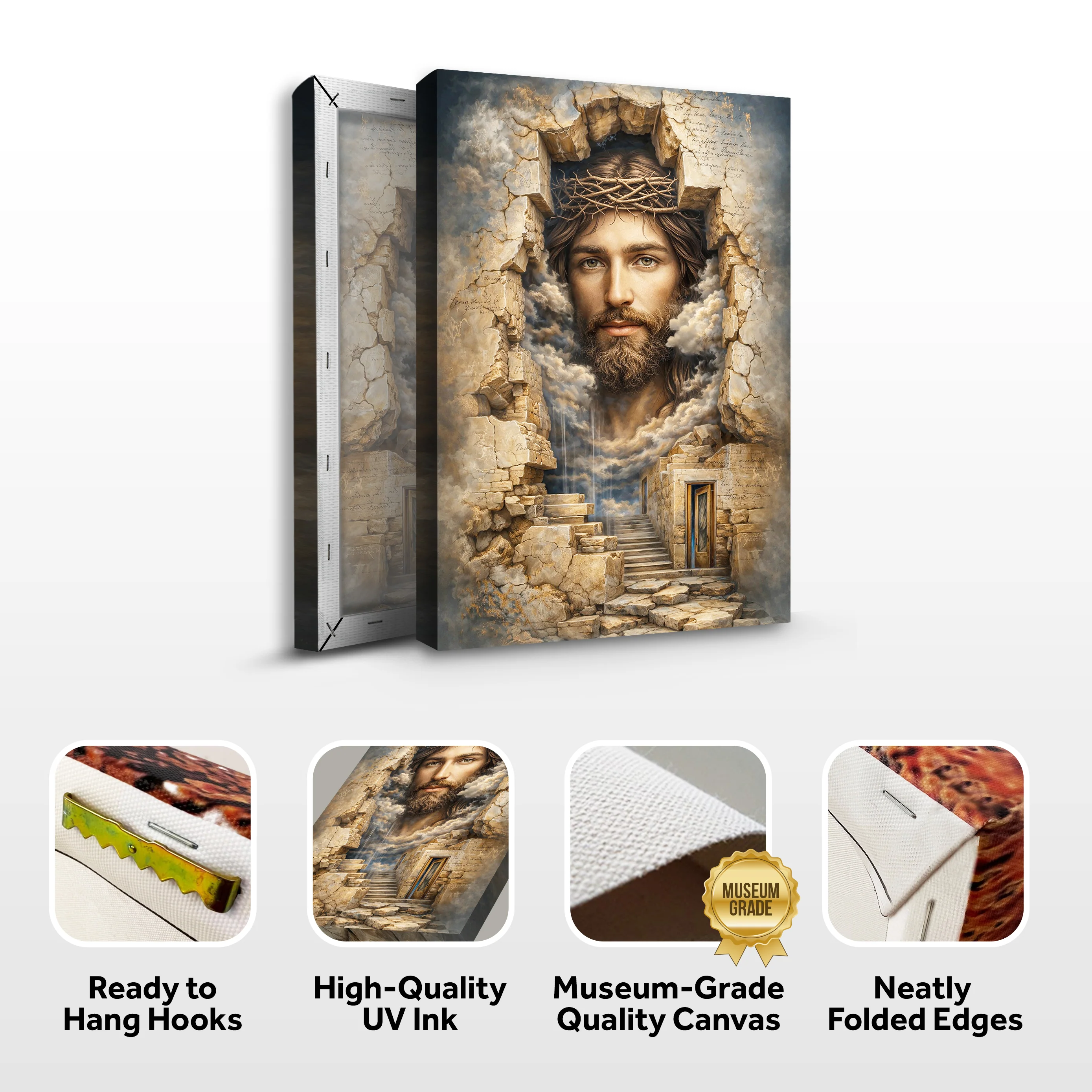 The Face of Salvation Wall Art - Image 8