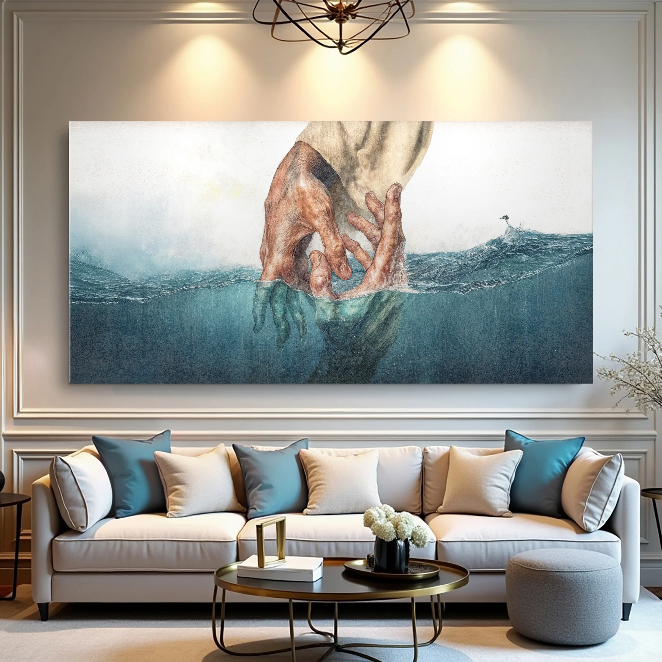 The Hand Of Jesus Wall Art - Image 3