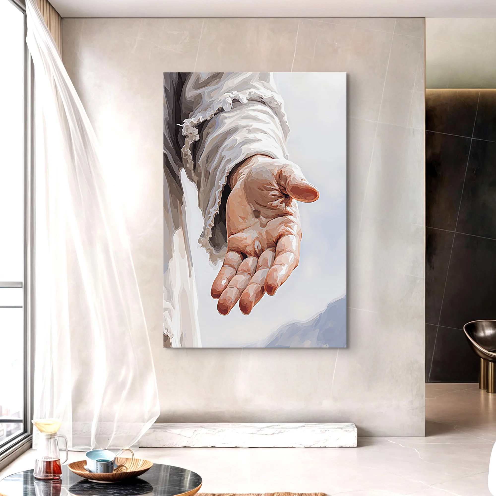 The Hand Of Jesus Wall Art II - Image 4