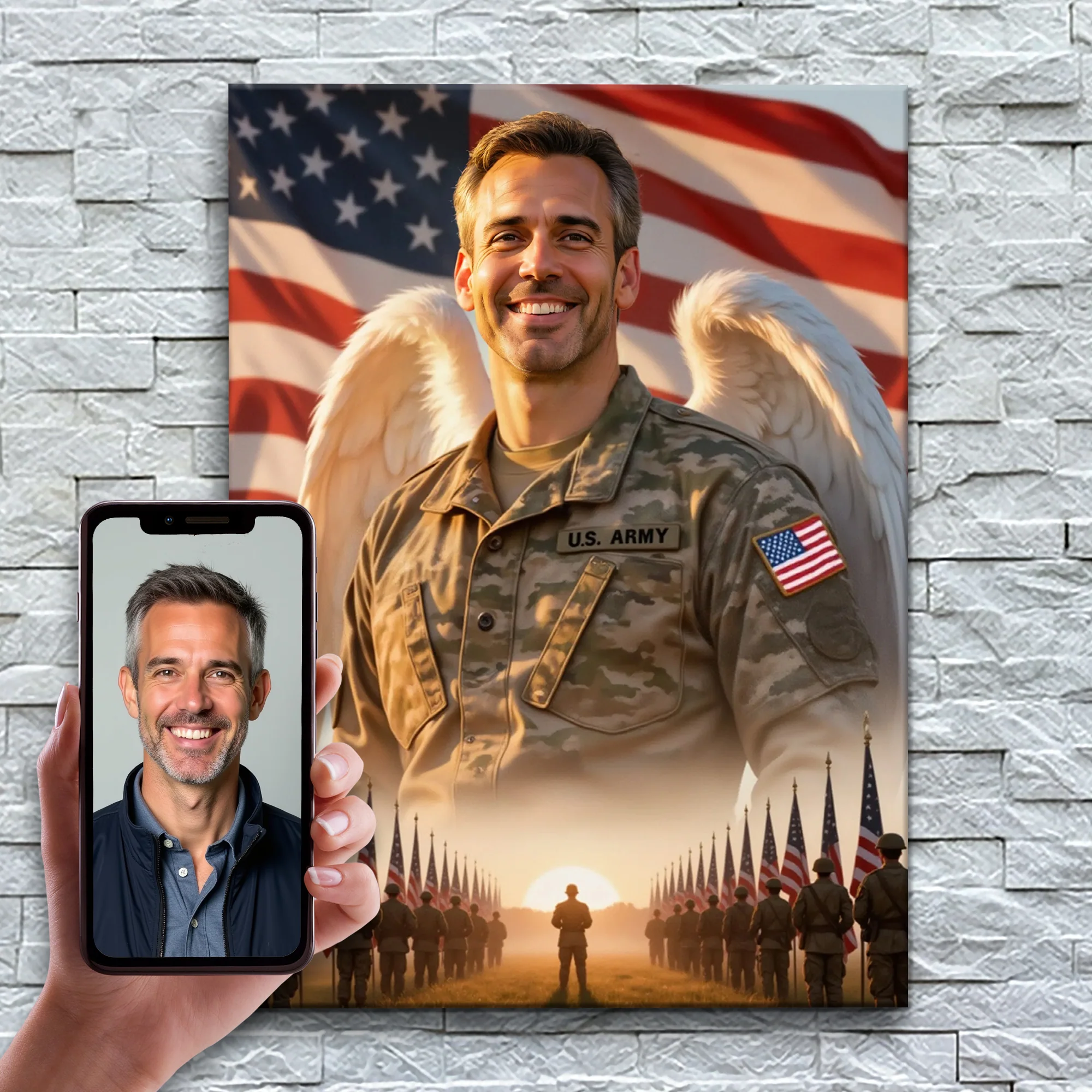 The Heroic Soldier's Tribute - Image 2