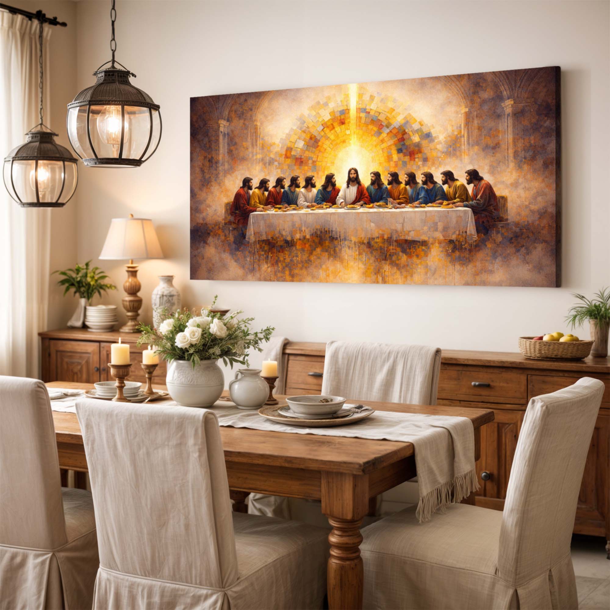 The Last Supper Faith Wall Art II - Image 2