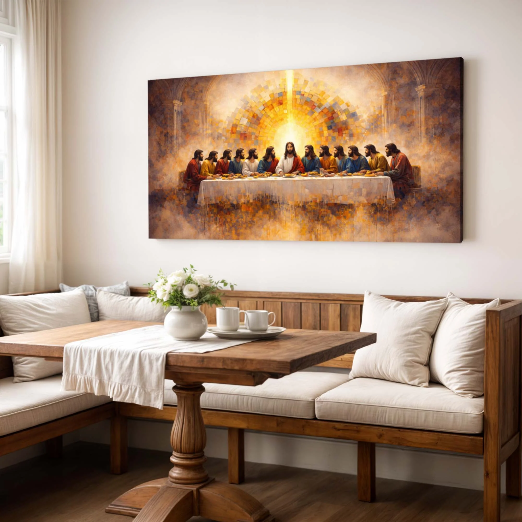 The Last Supper Faith Wall Art II - Image 5