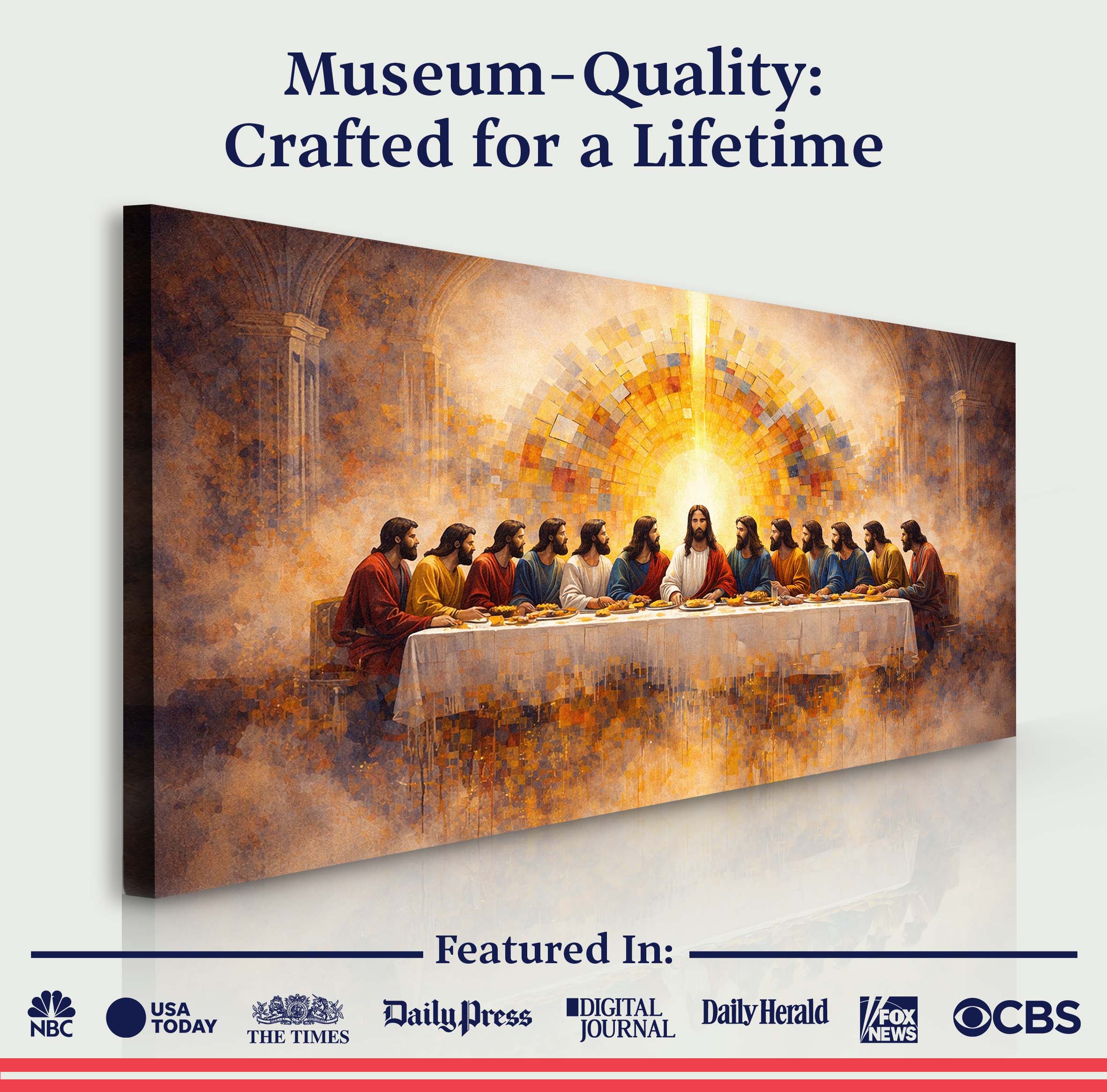 The Last Supper Faith Wall Art II - Image 6