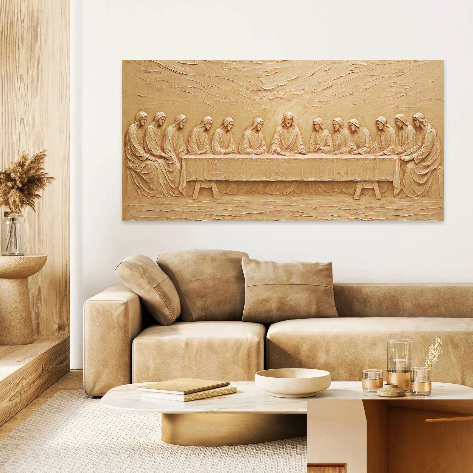 The Last Supper Minimalist Faith Wall Art - Image 5