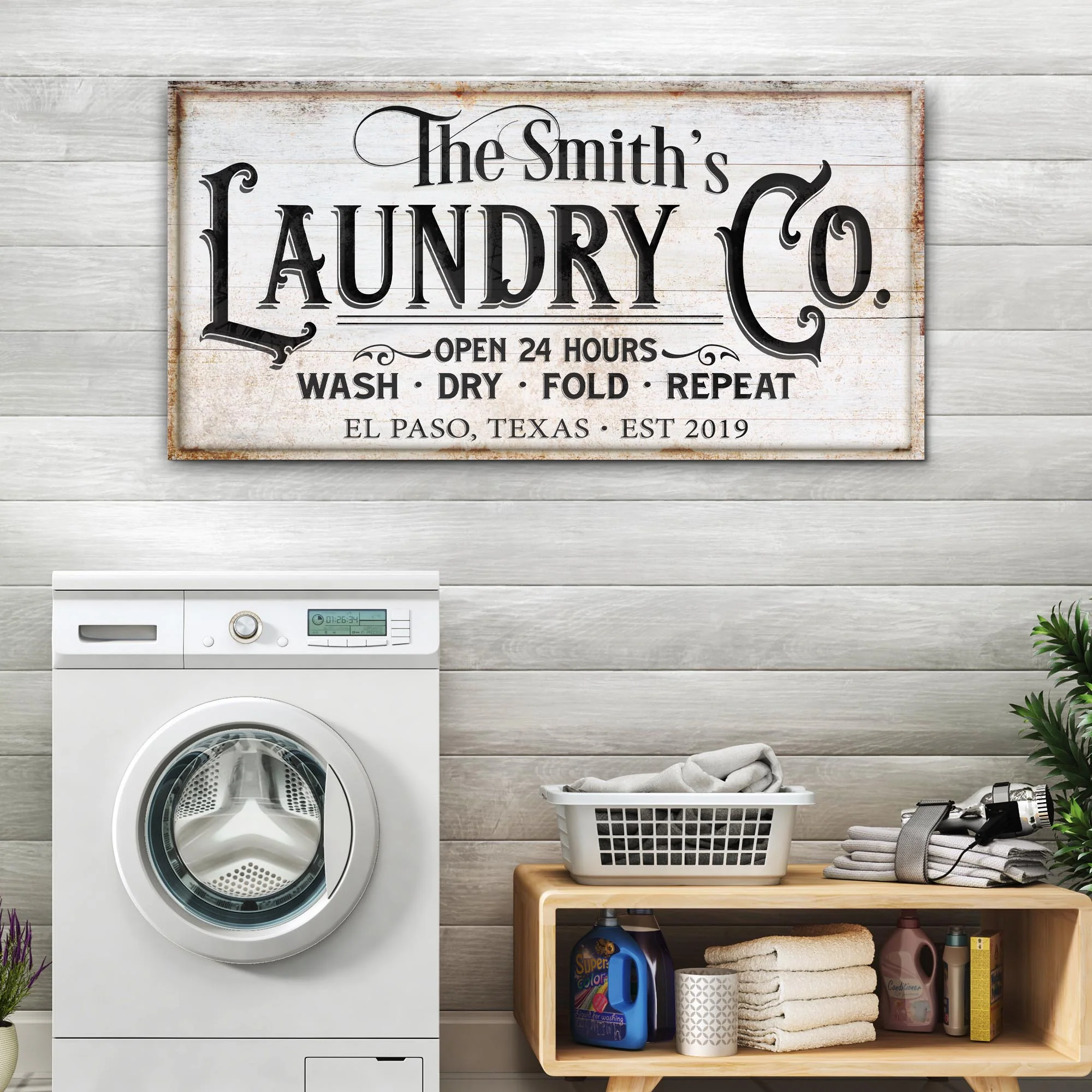 The Laundry Room Sign IX - Image 2