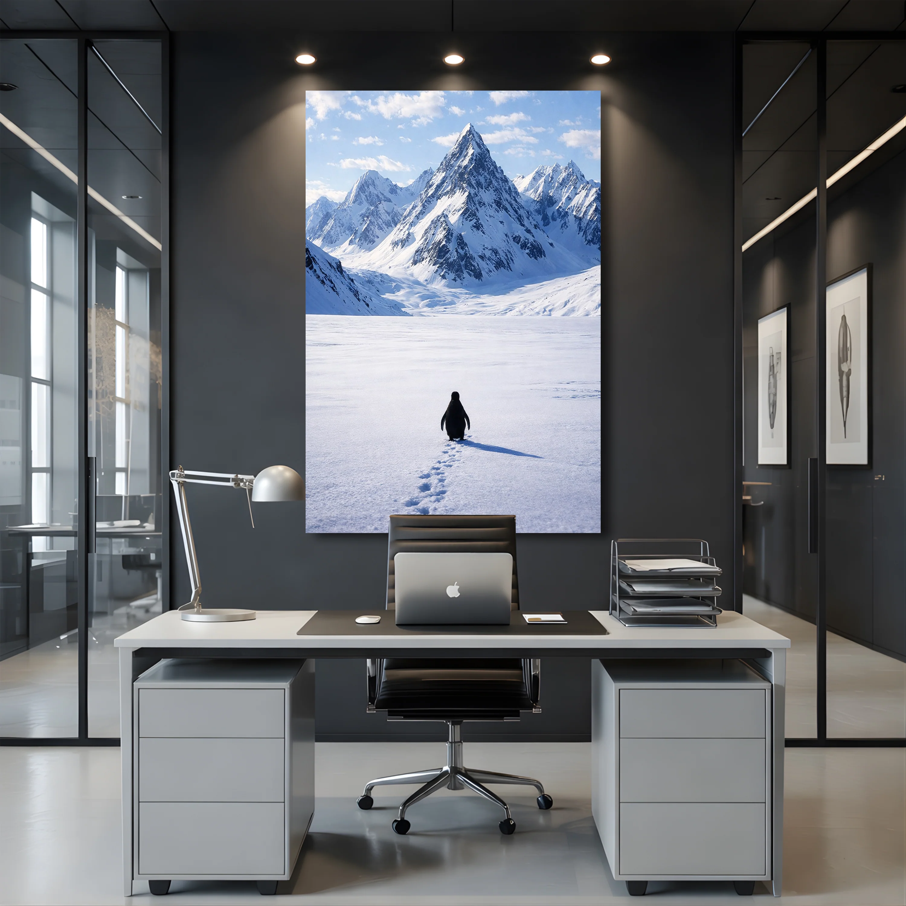 The Long Walk, Penguin Wall Art II - Image 2
