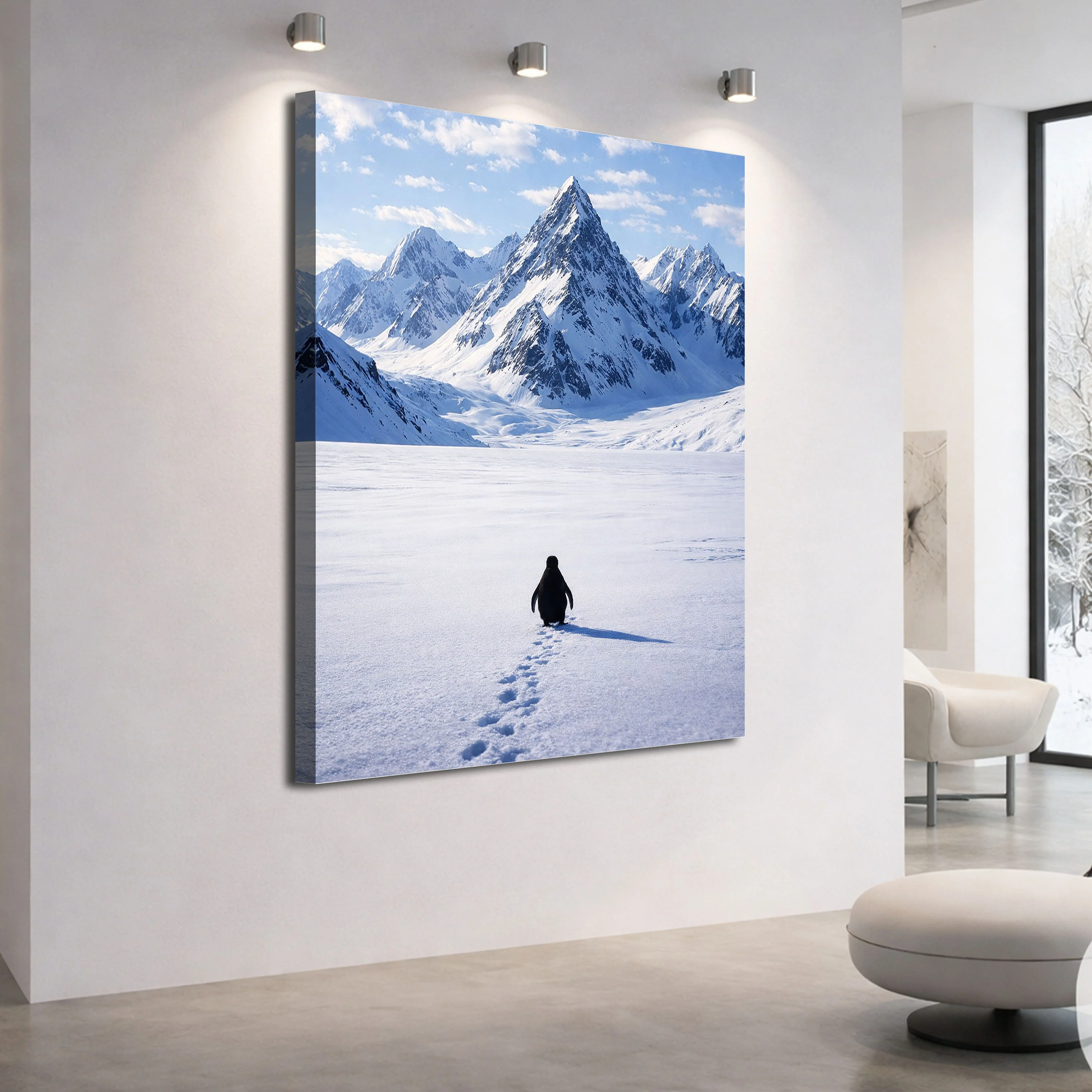 The Long Walk, Penguin Wall Art II - Image 3