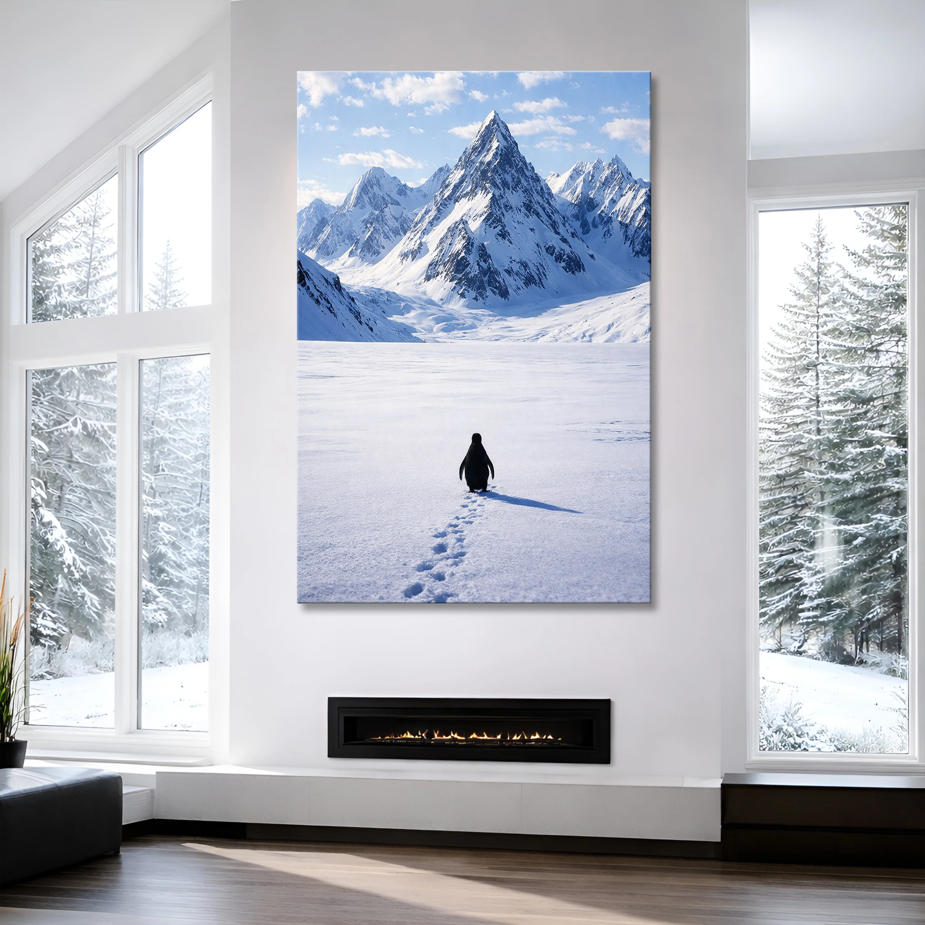 The Long Walk, Penguin Wall Art II - Image 4