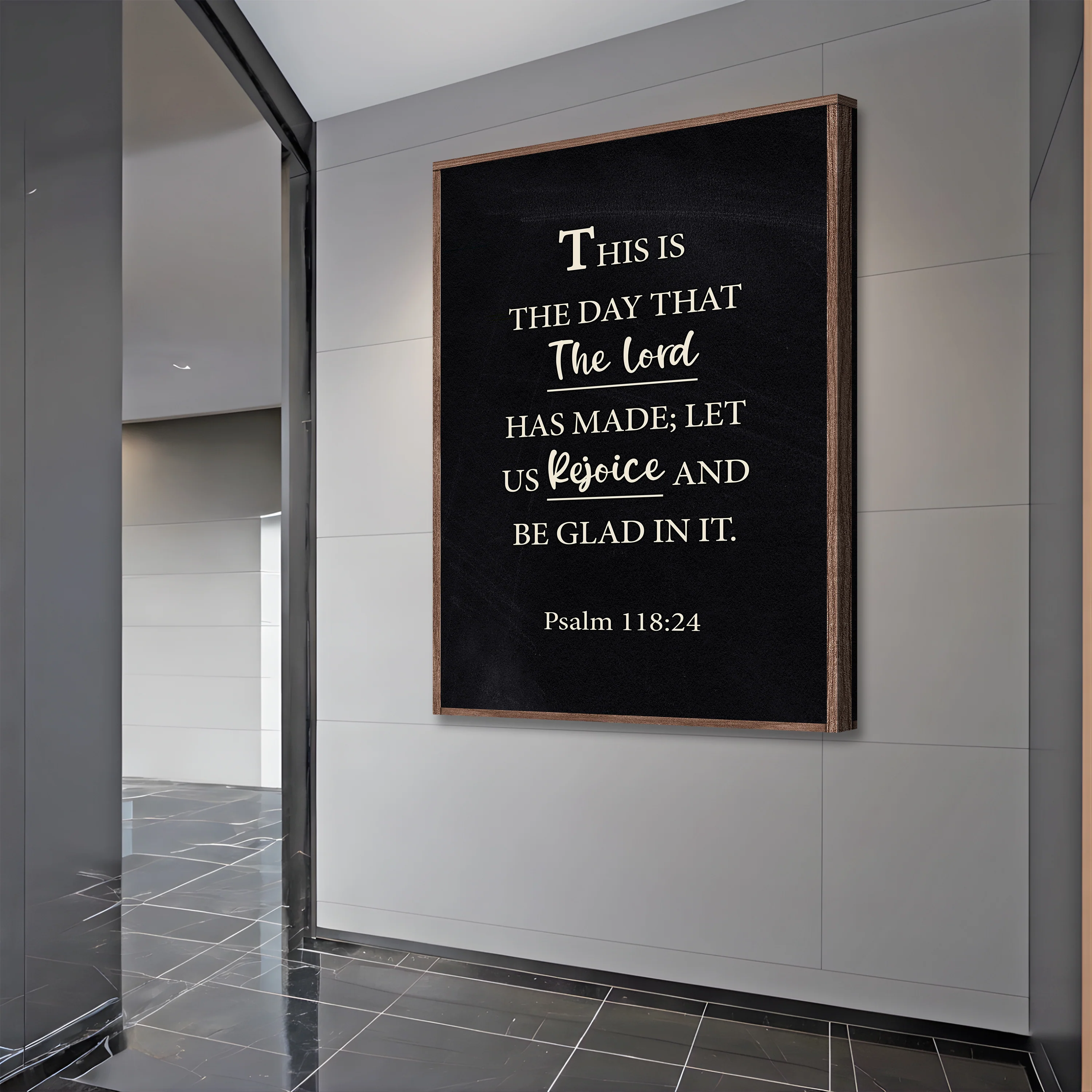 The Lord Has Made - Psalm 118:24 Faith Sign - Image 2