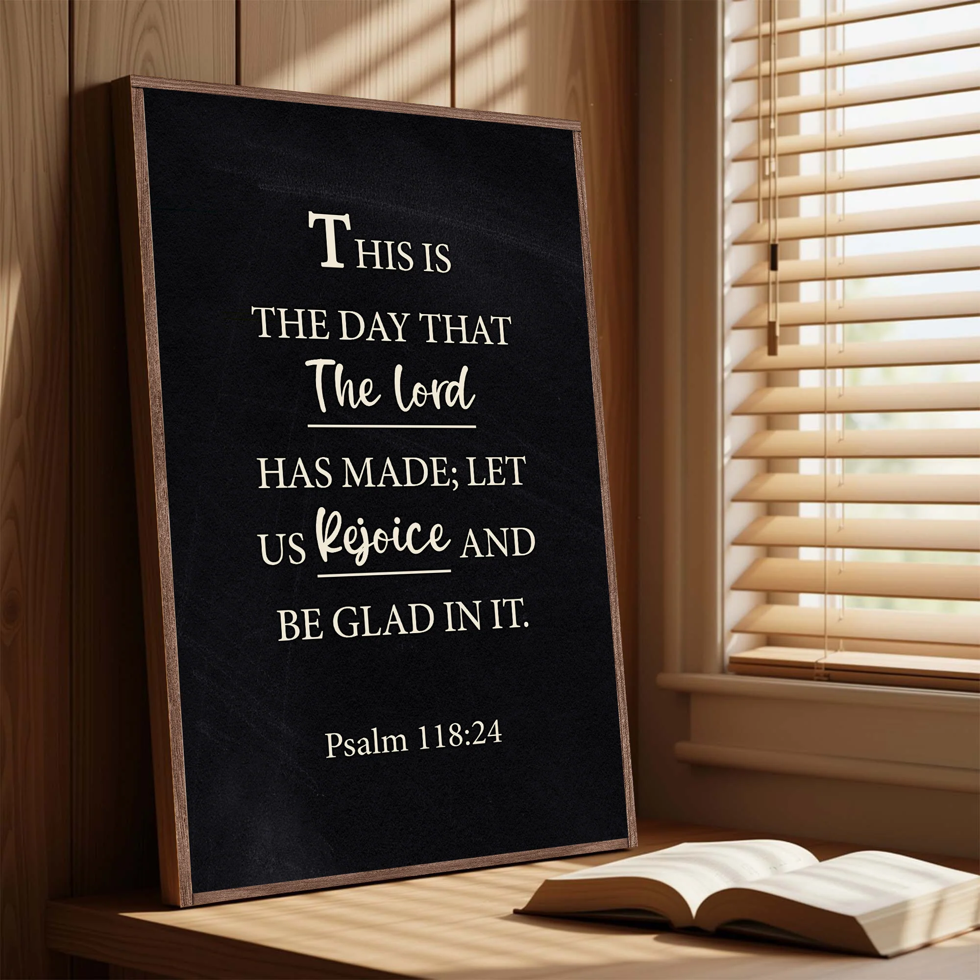The Lord Has Made - Psalm 118:24 Faith Sign - Image 4