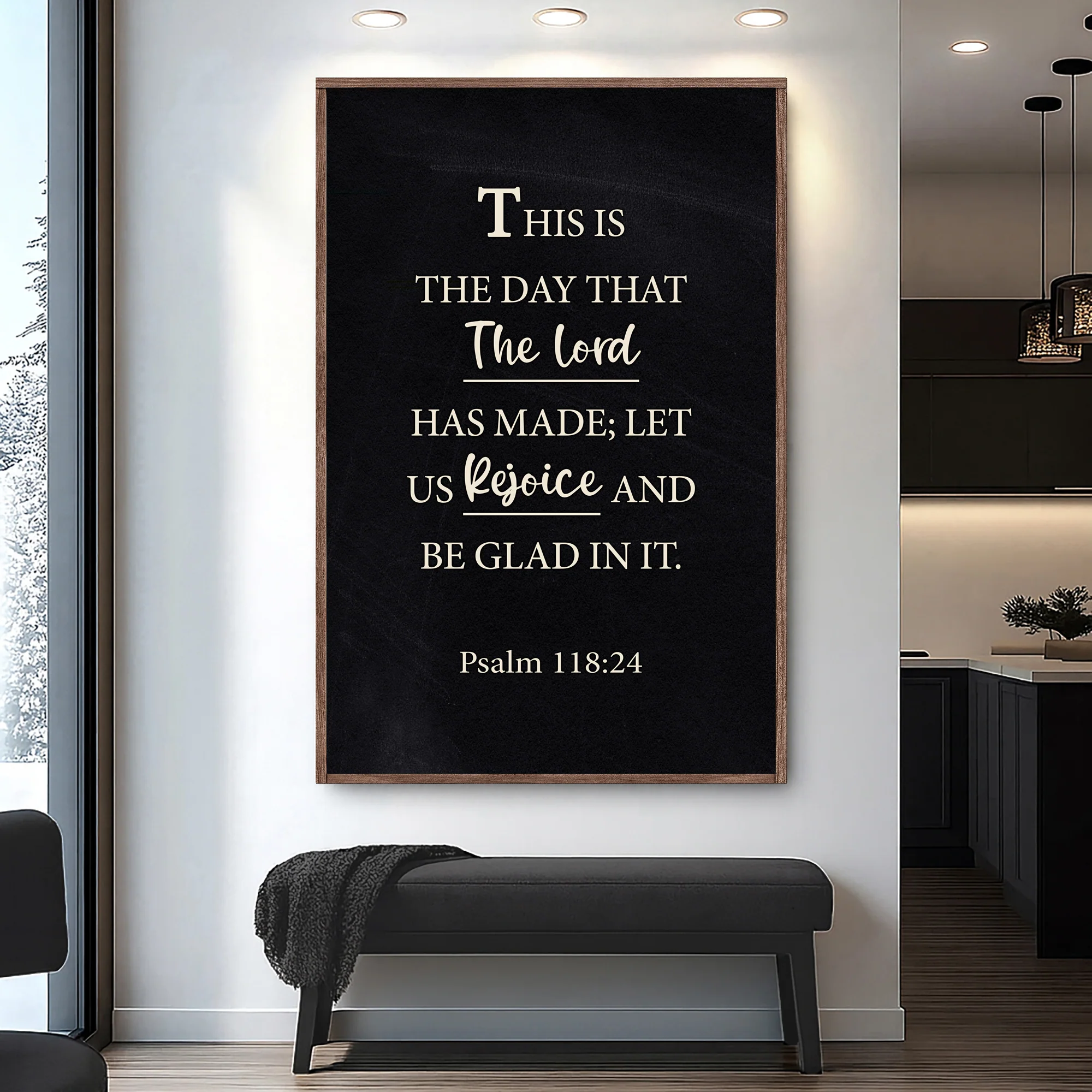 The Lord Has Made - Psalm 118:24 Faith Sign - Image 5
