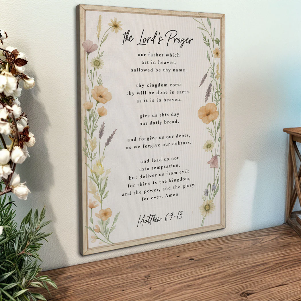 The Lord's Prayer Faith Sign III - Image 2