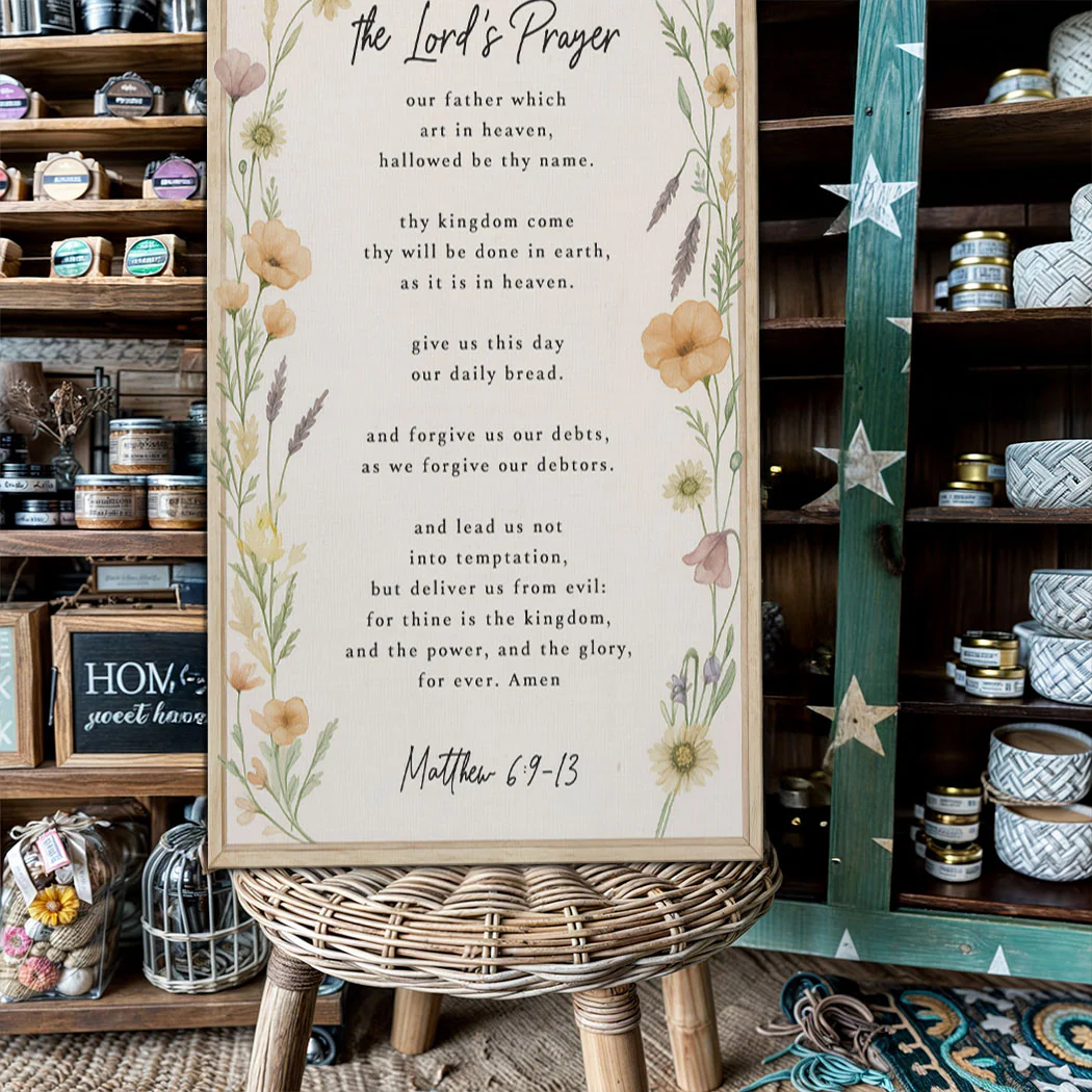 The Lord's Prayer Faith Sign III - Image 4