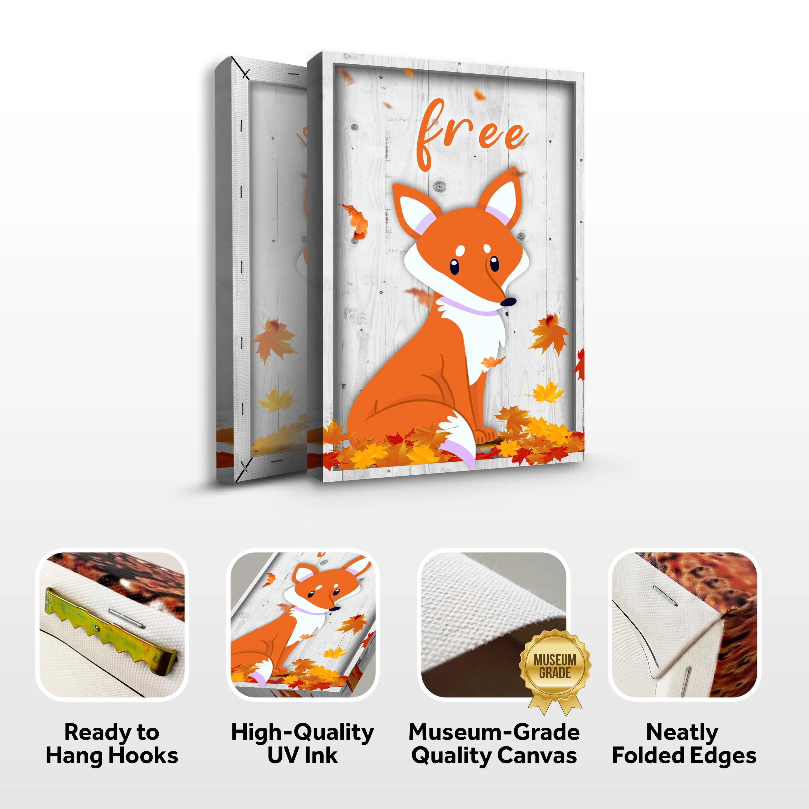 The Most Adorable Free Fox Sign - Image 4