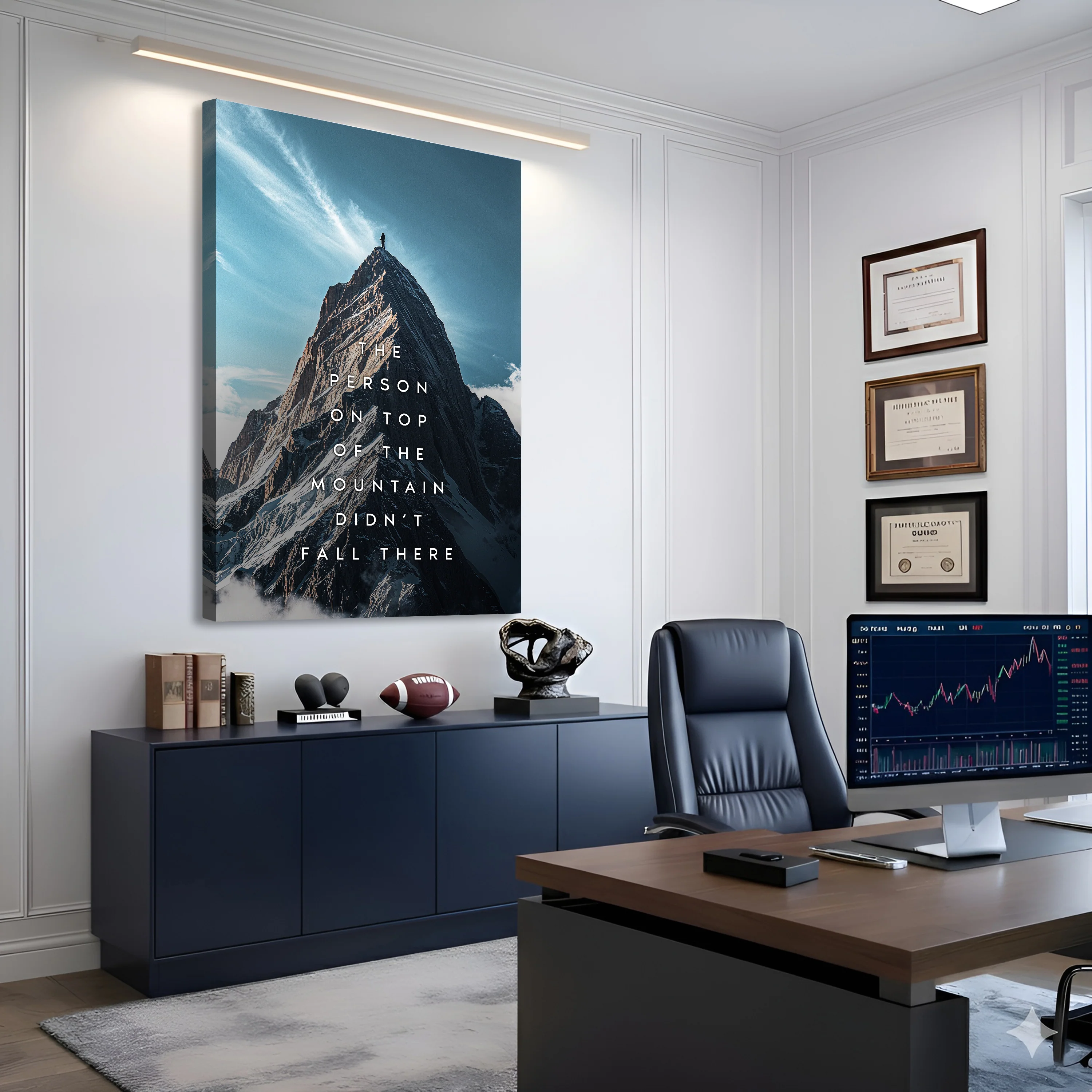The Person On Top Wall Sign - Image 2