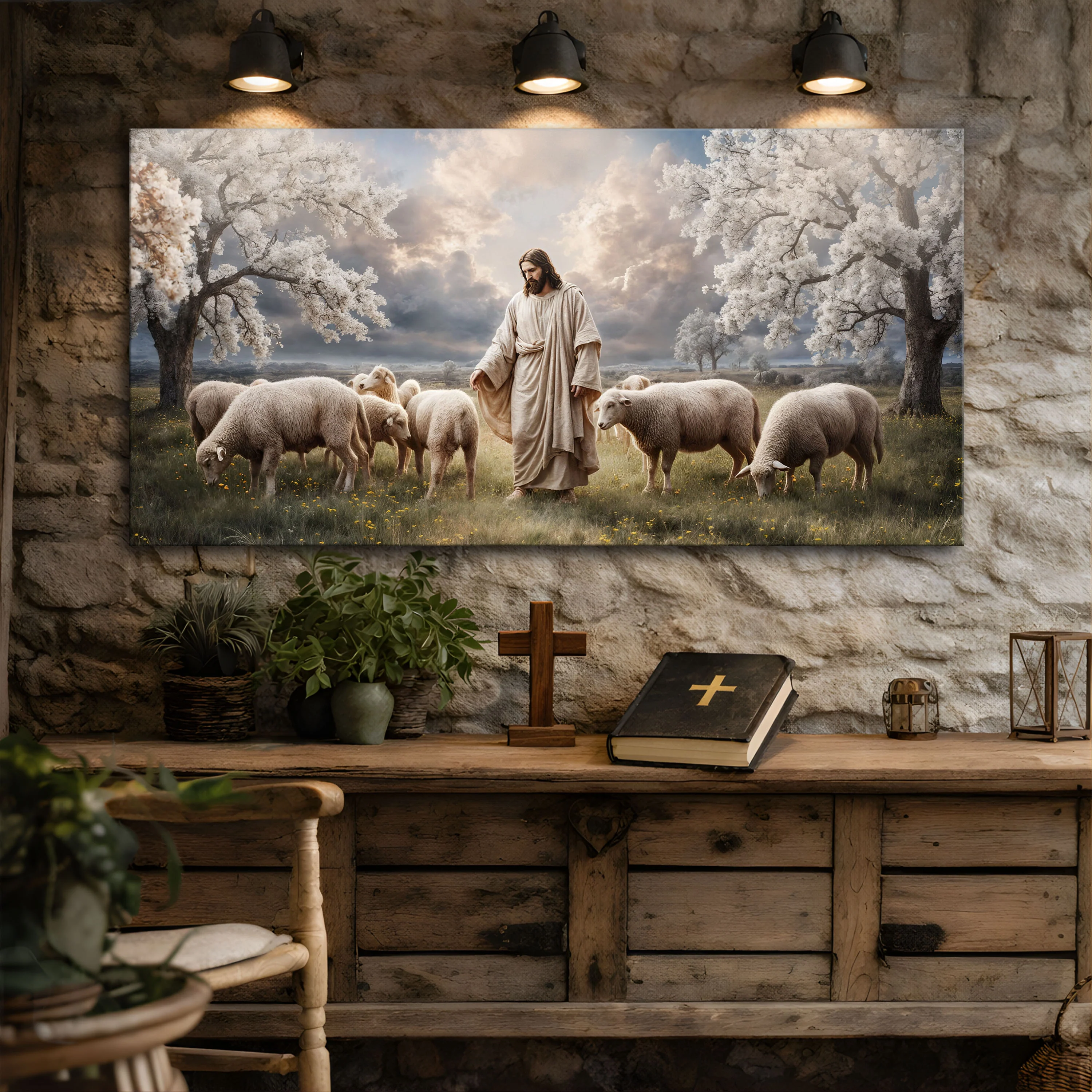 The Shepherd's Call Faith Wall Art - Image 2