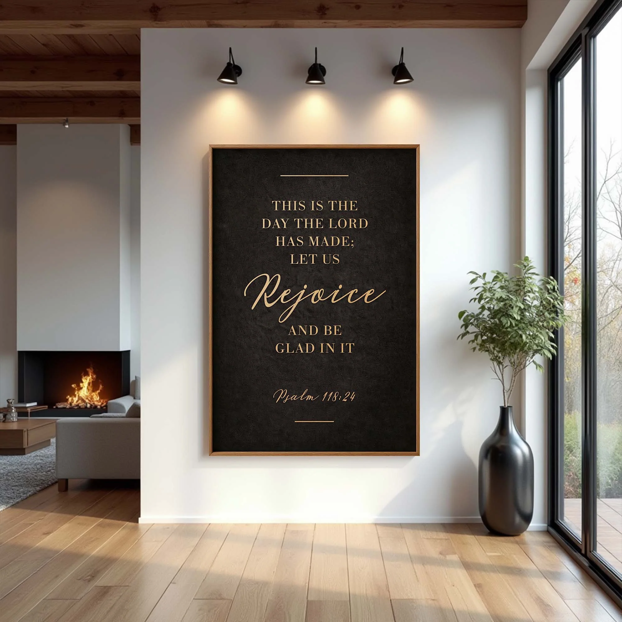 This Is The Day - Psalm 118:24 Bible Verse Sign - Image 2