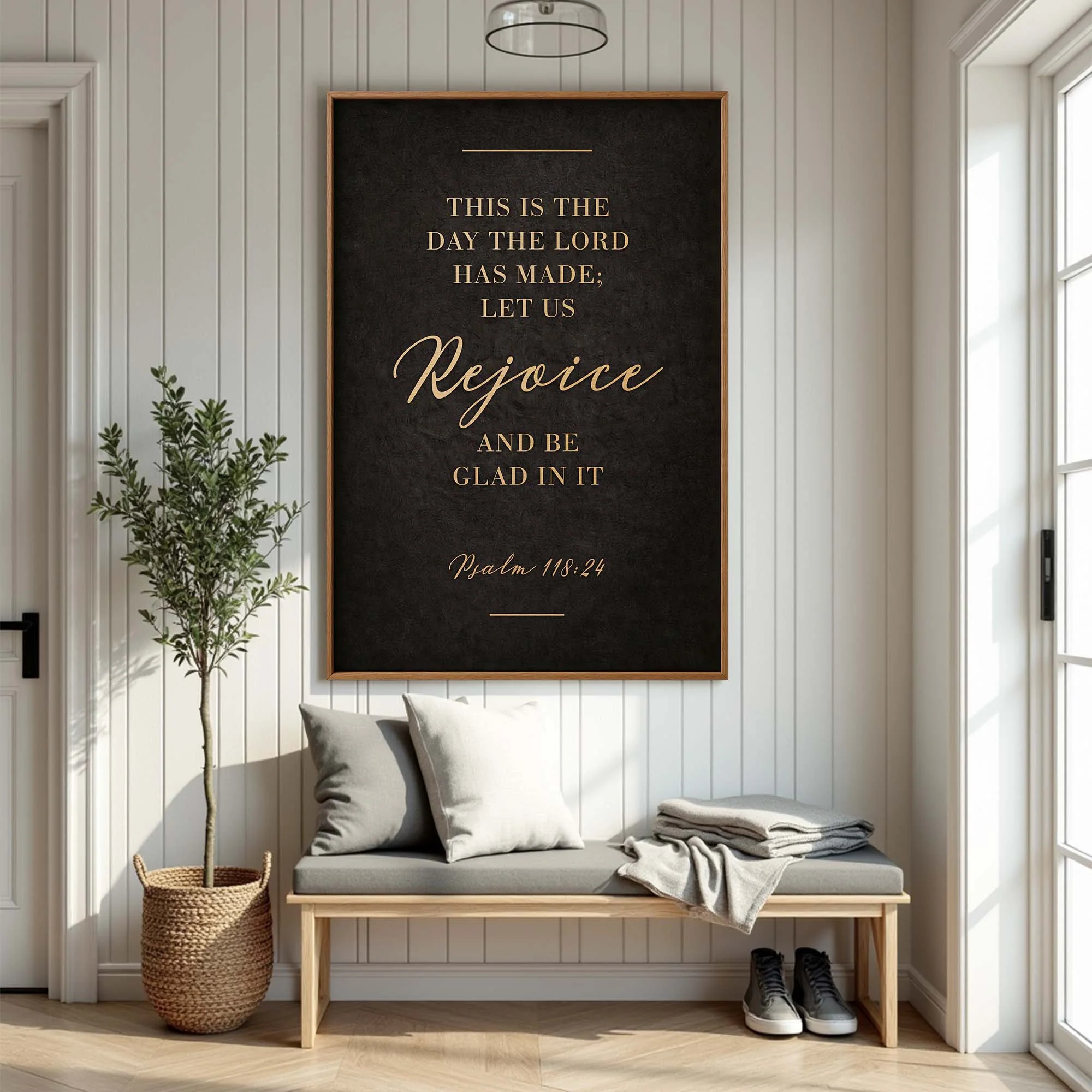 This Is The Day - Psalm 118:24 Bible Verse Sign - Image 3