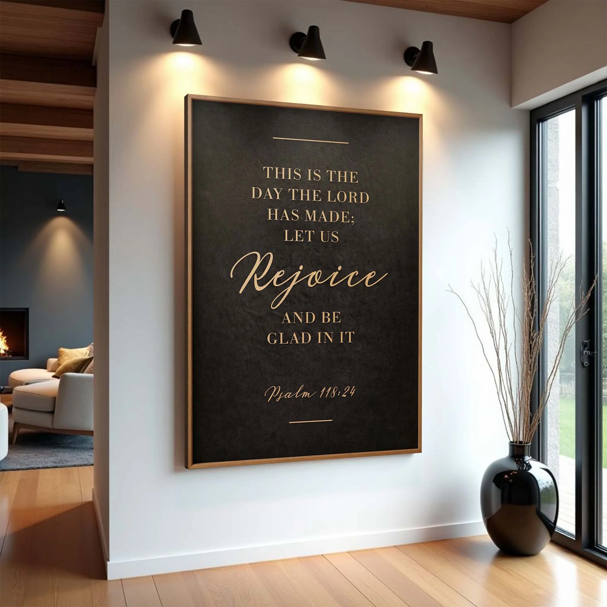 This Is The Day - Psalm 118:24 Bible Verse Sign - Image 4