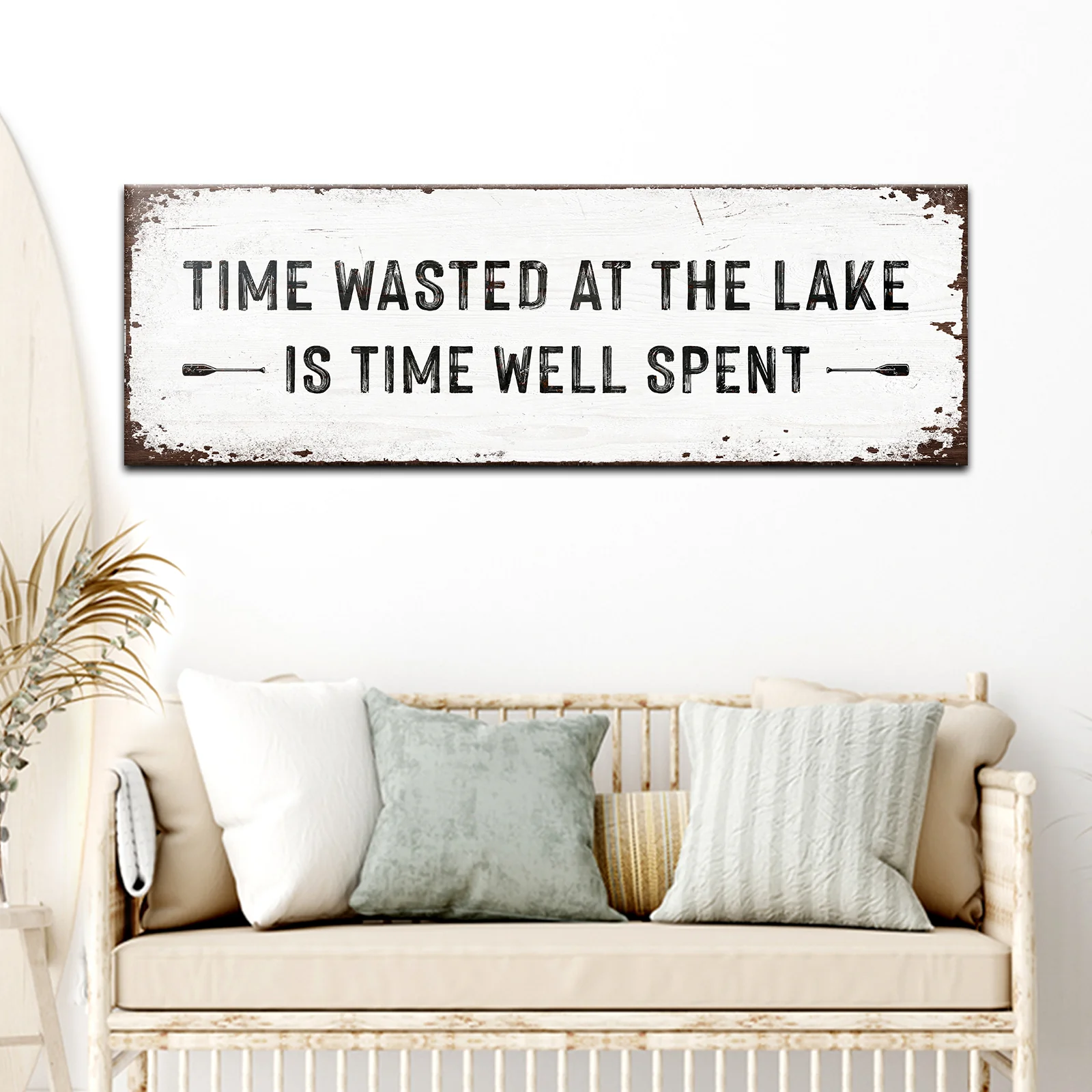 Time At The Lake Sign - Image 6