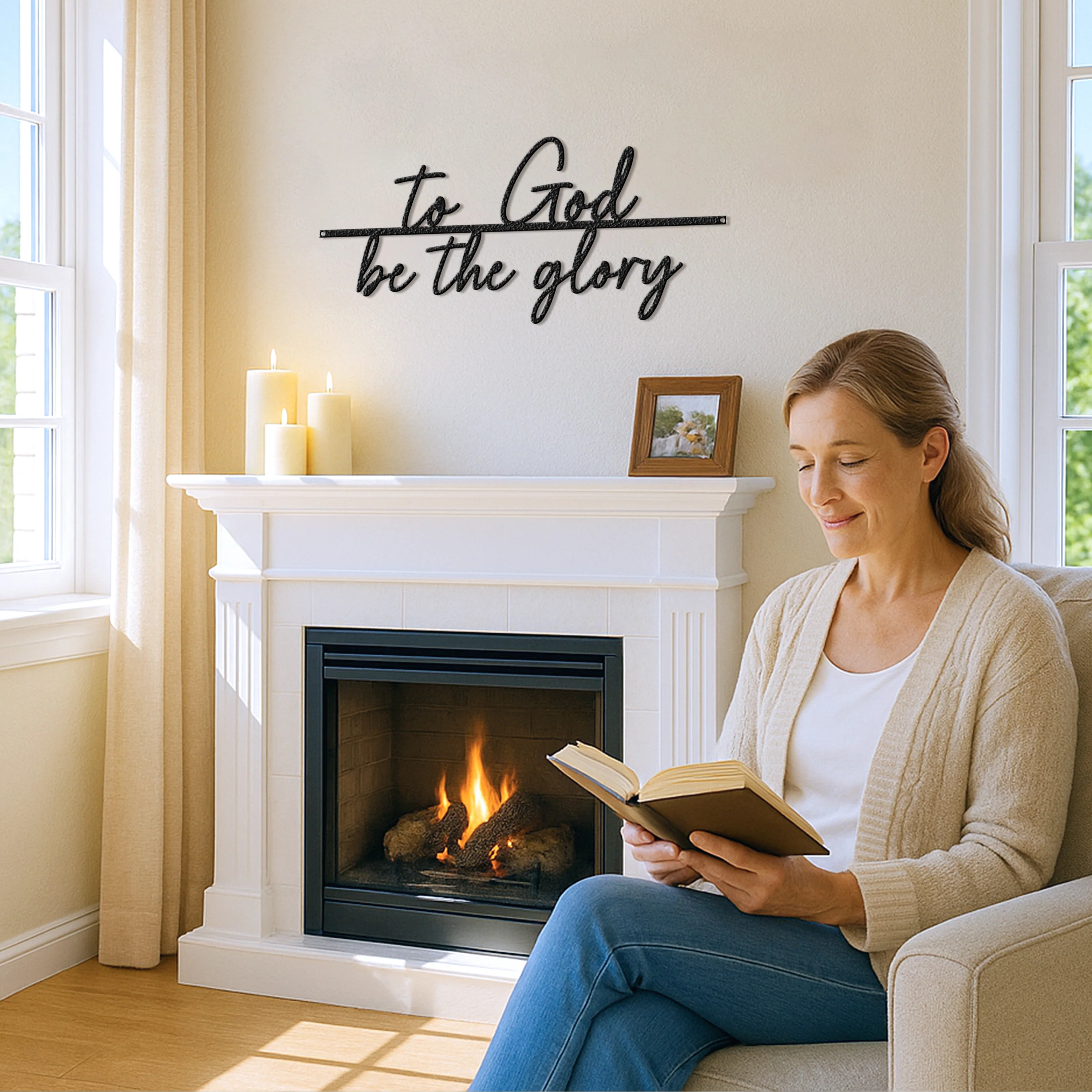 To God Be the Glory Wall Decor - Image 5