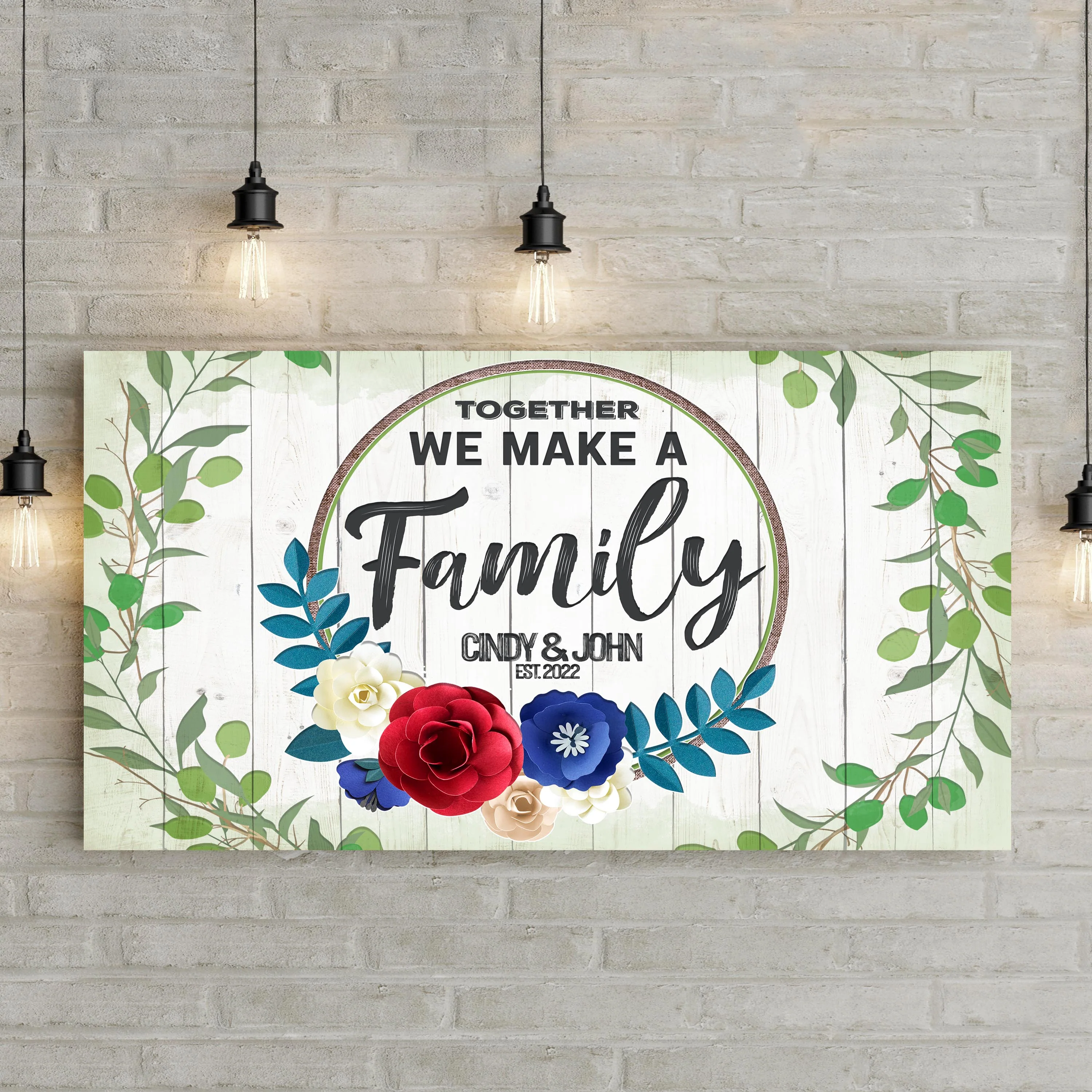 Together We Make A Family Sign - Image 3