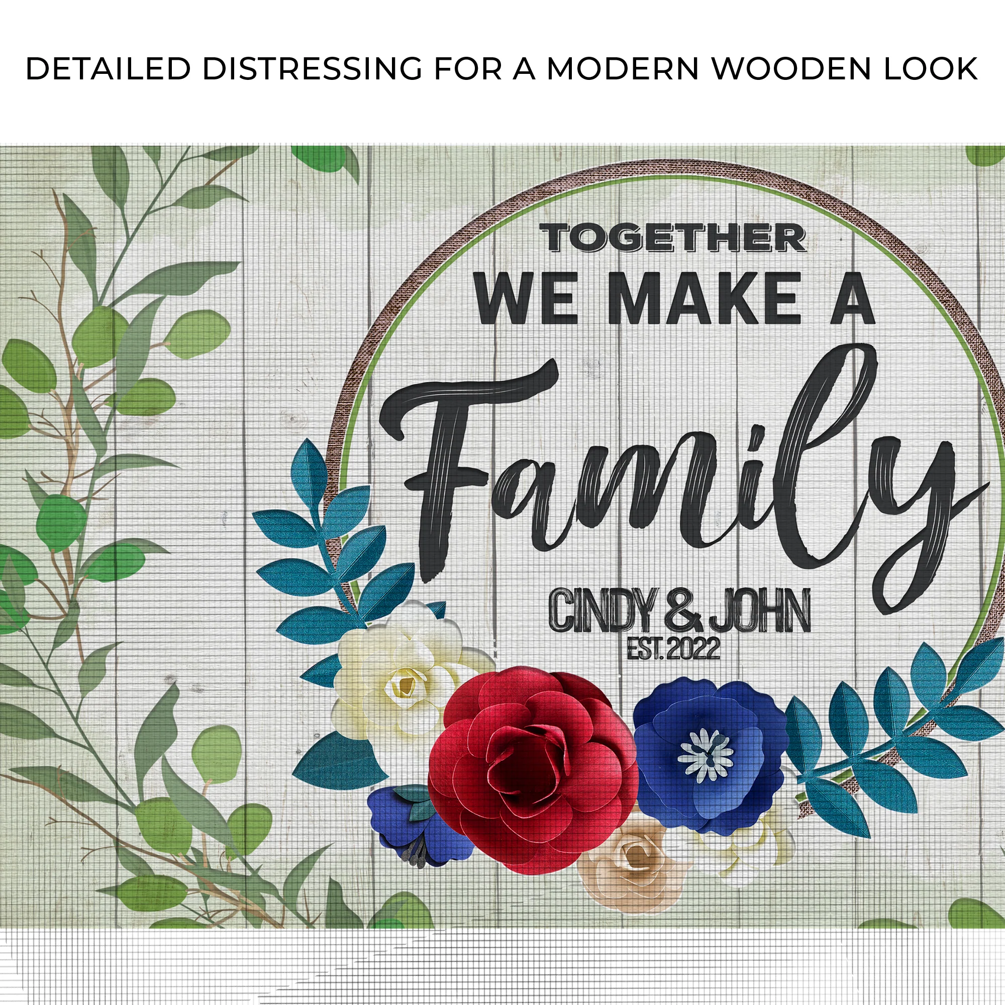 Together We Make A Family Sign - Image 4