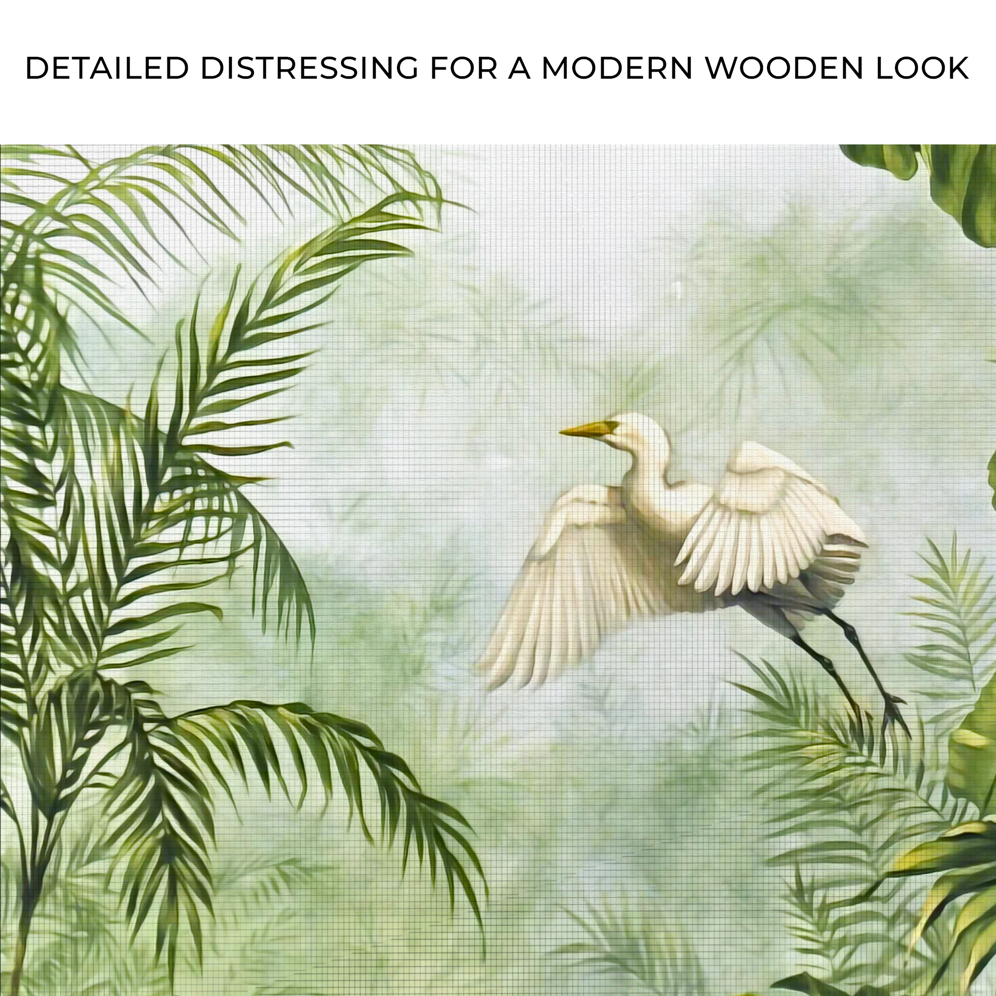 Tropical Rainforest Plants Canvas Wall Art - Image 4