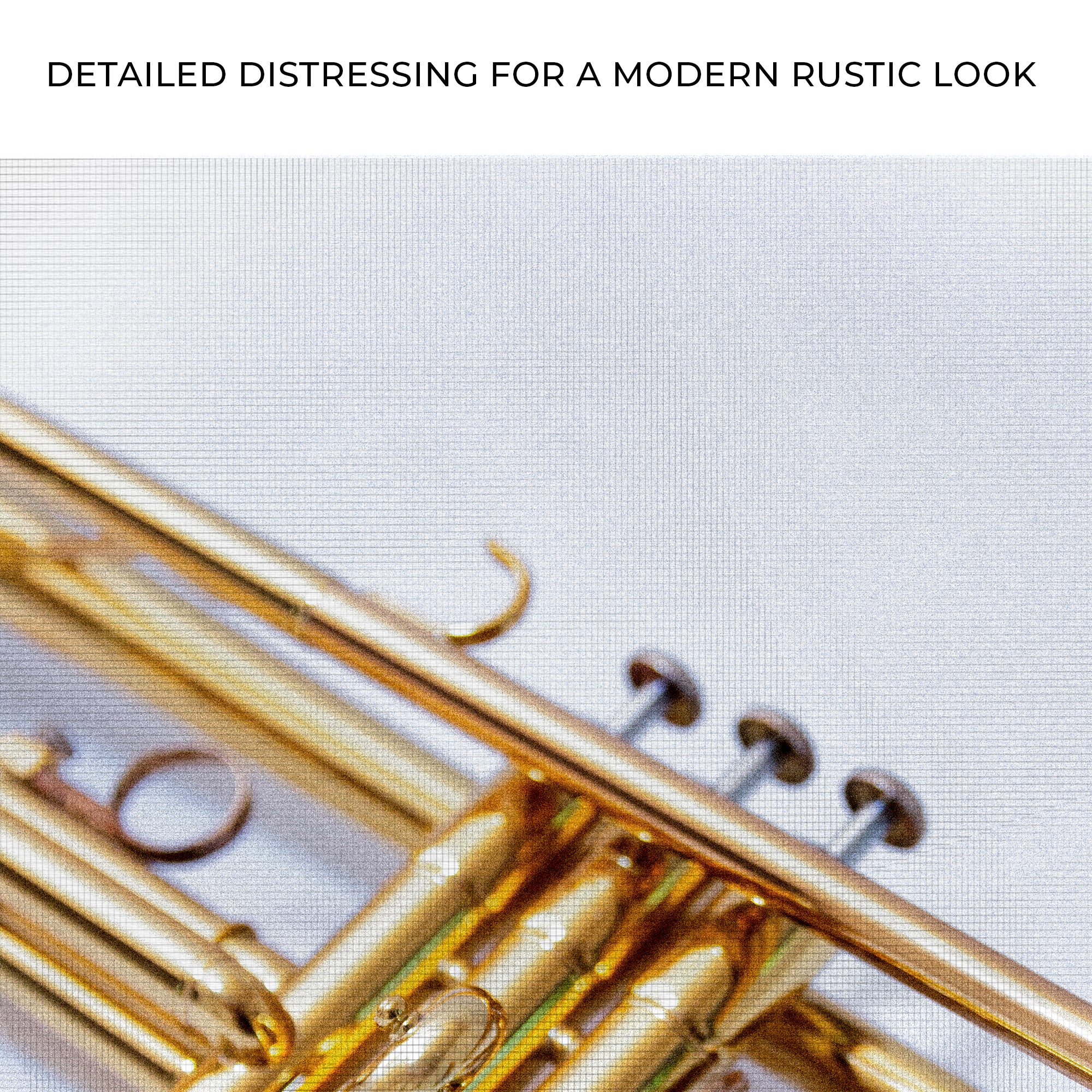 Trumpet Modern Canvas Wall Art - Image 4