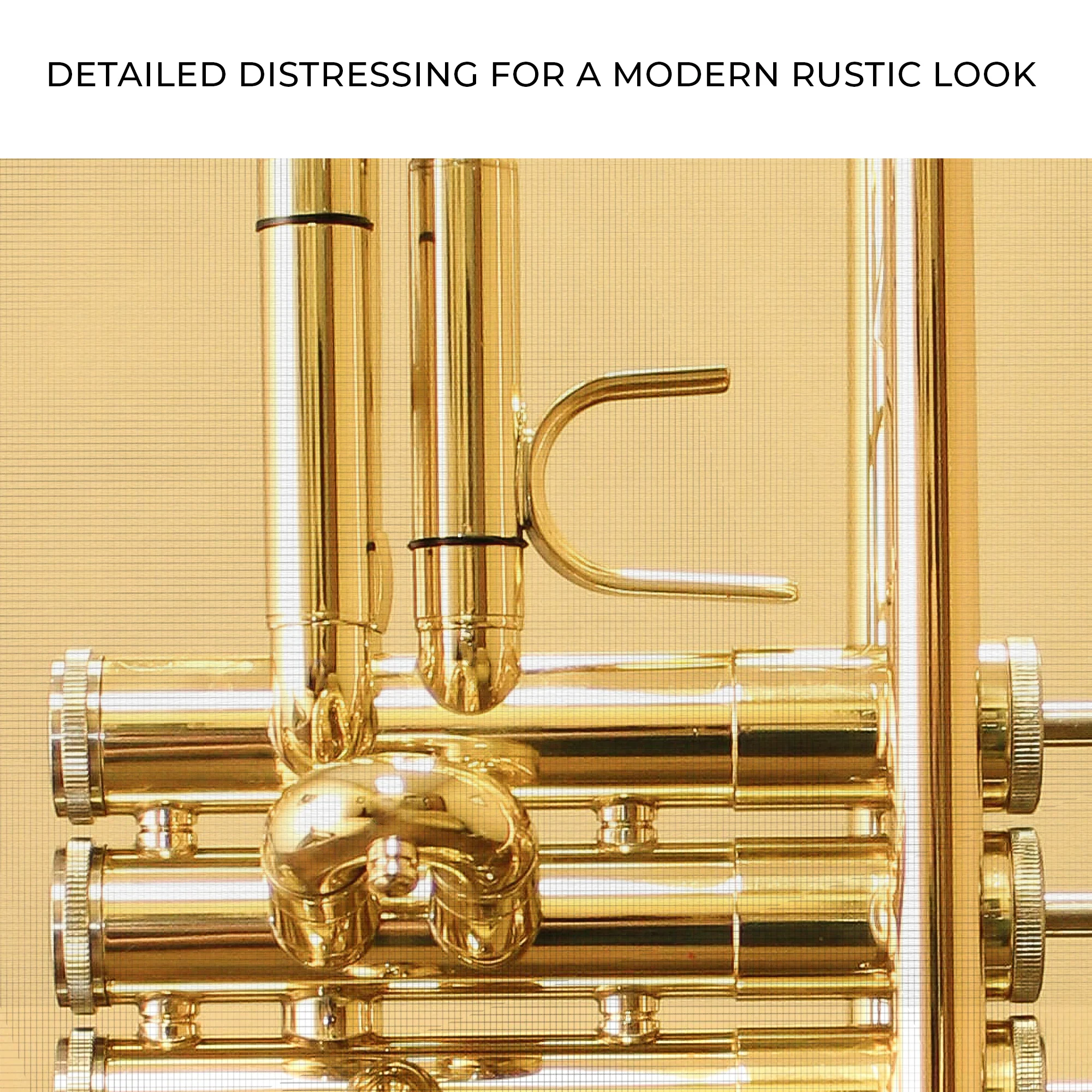 Trumpet Up Close Canvas Wall Art - Image 4