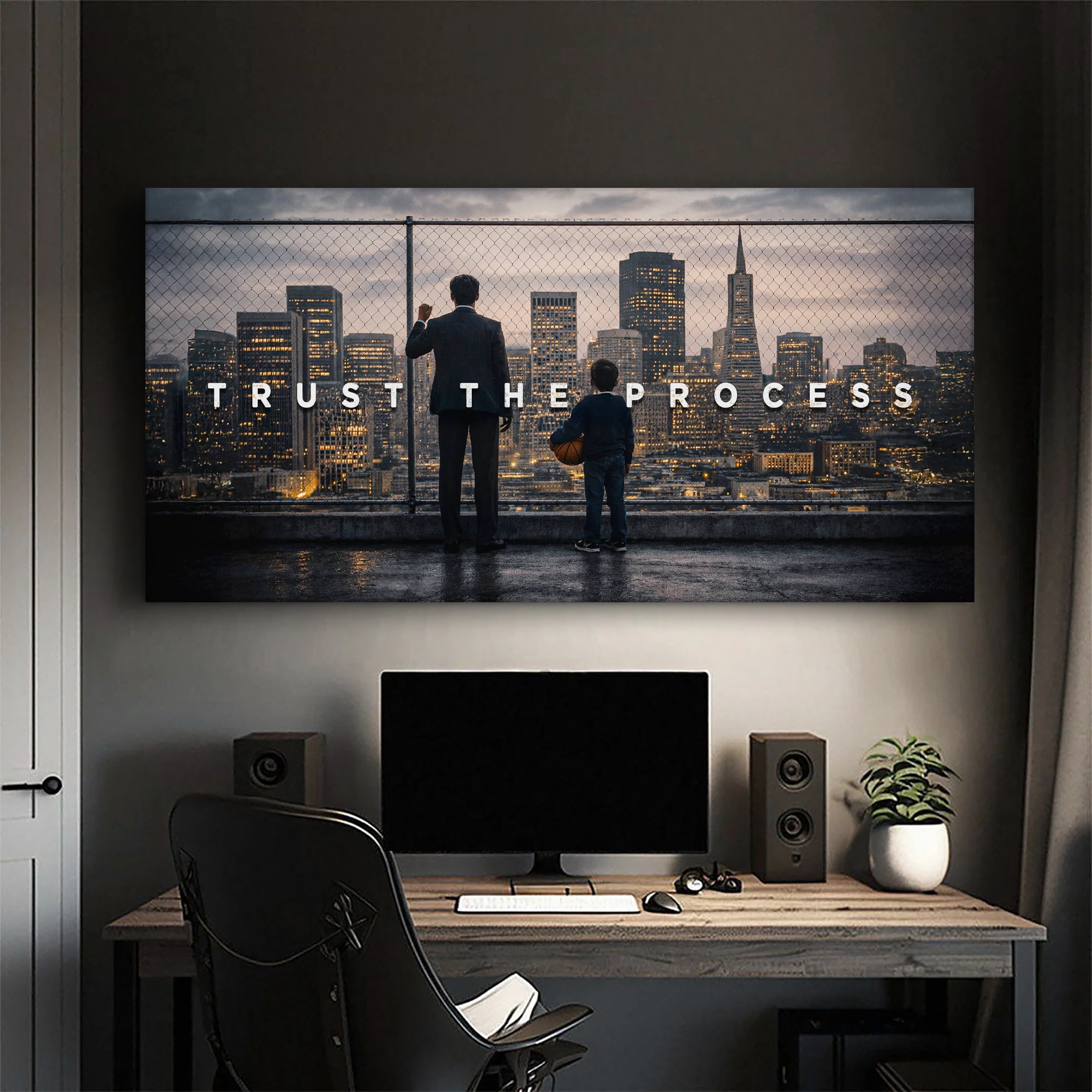 Trust The Process Motivational Wall Sign - Image 5