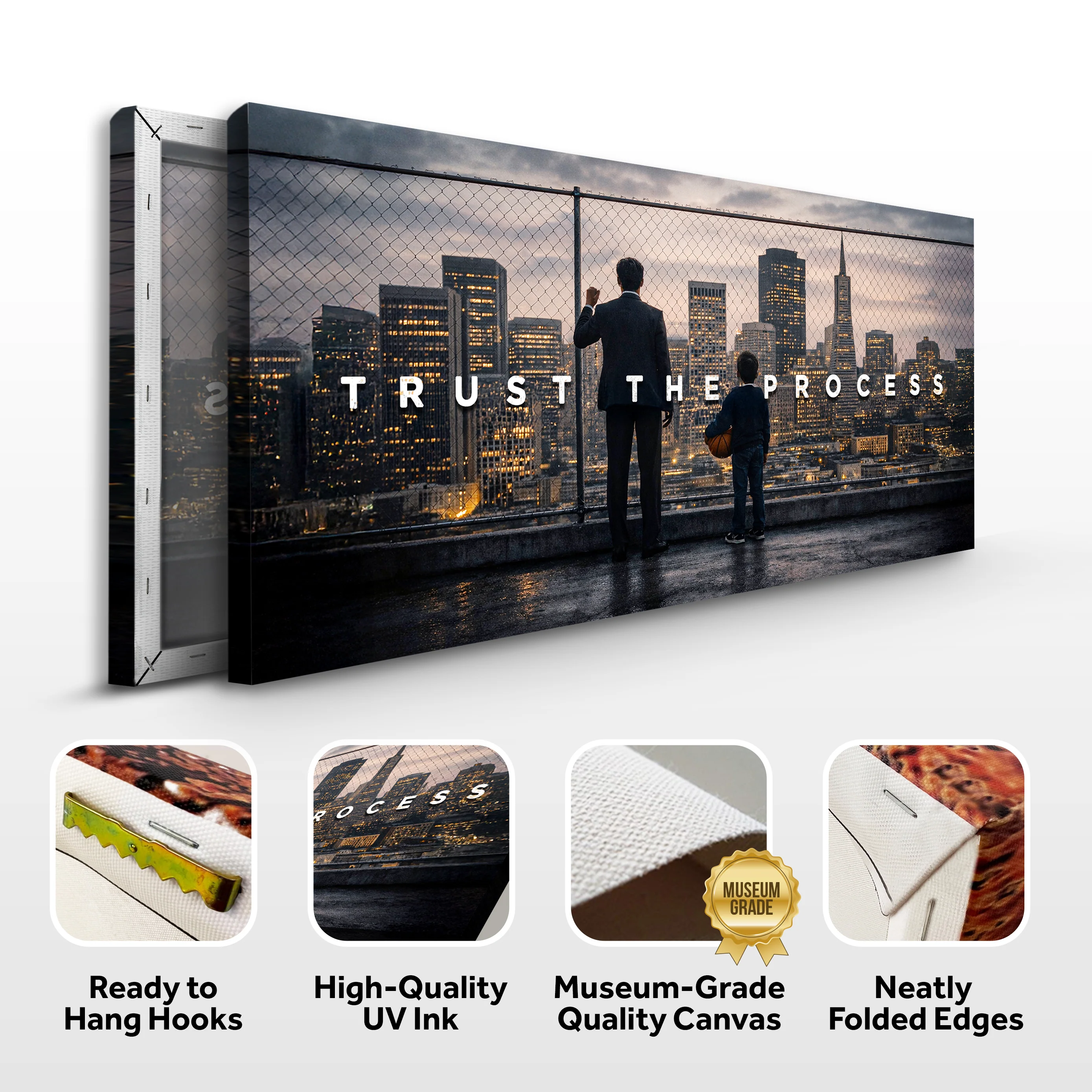 Trust The Process Motivational Wall Sign - Image 8
