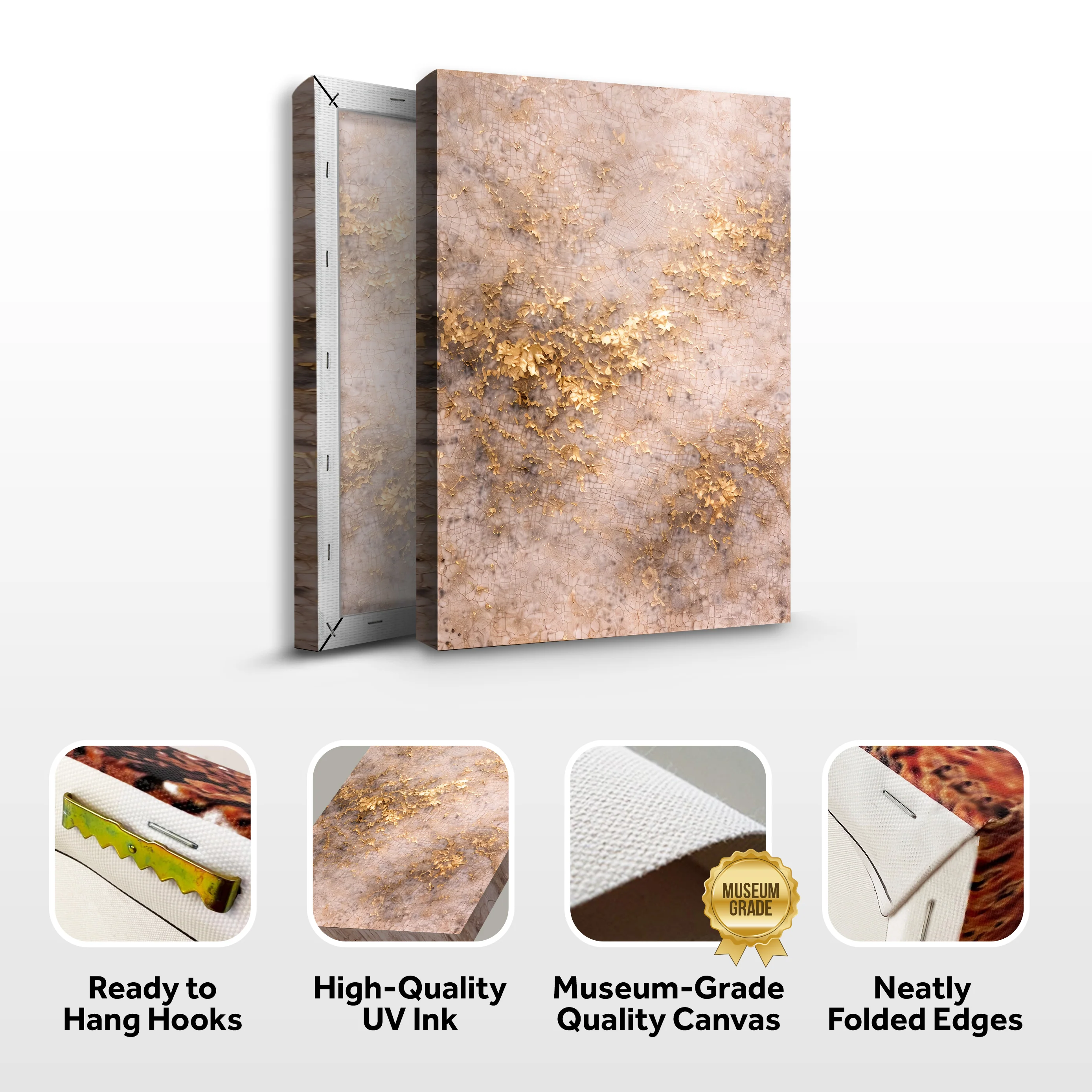 Venetian Plaster Abstract Wall Art - Image 8