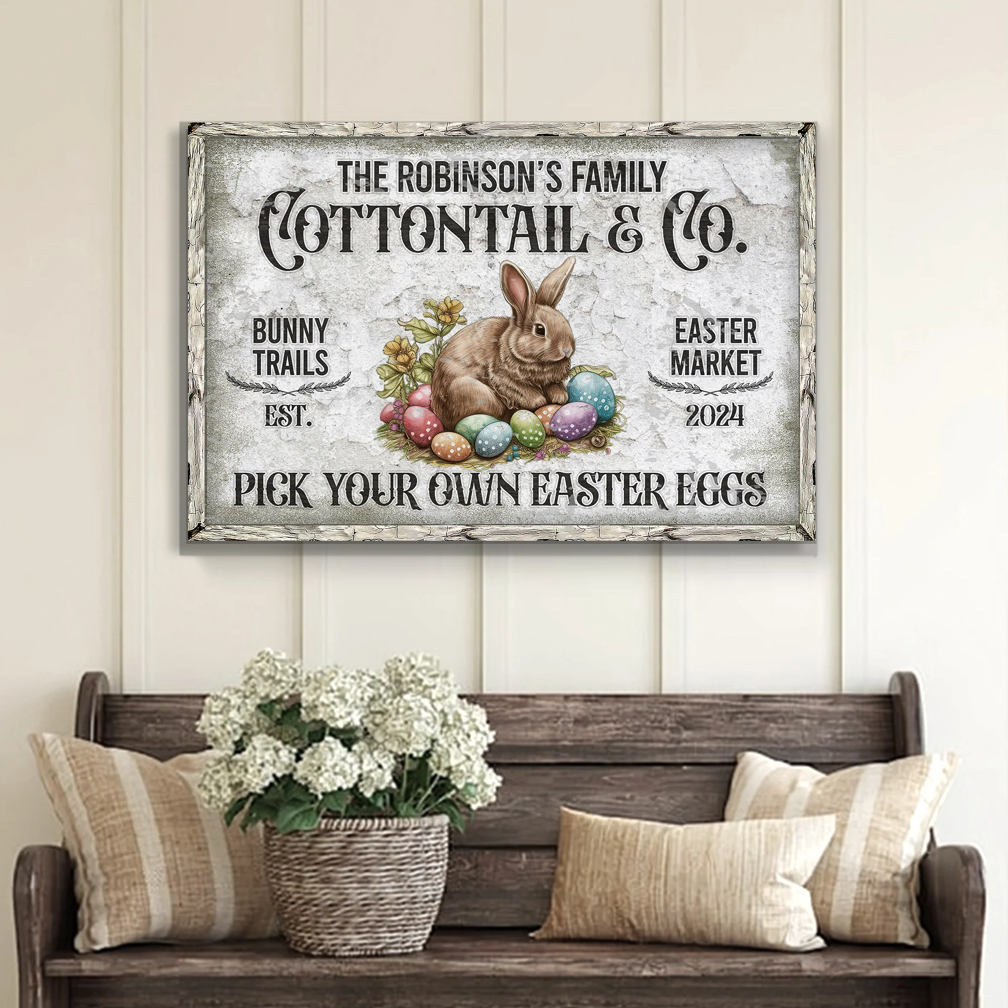 Vintage Easter Sign - Image 2