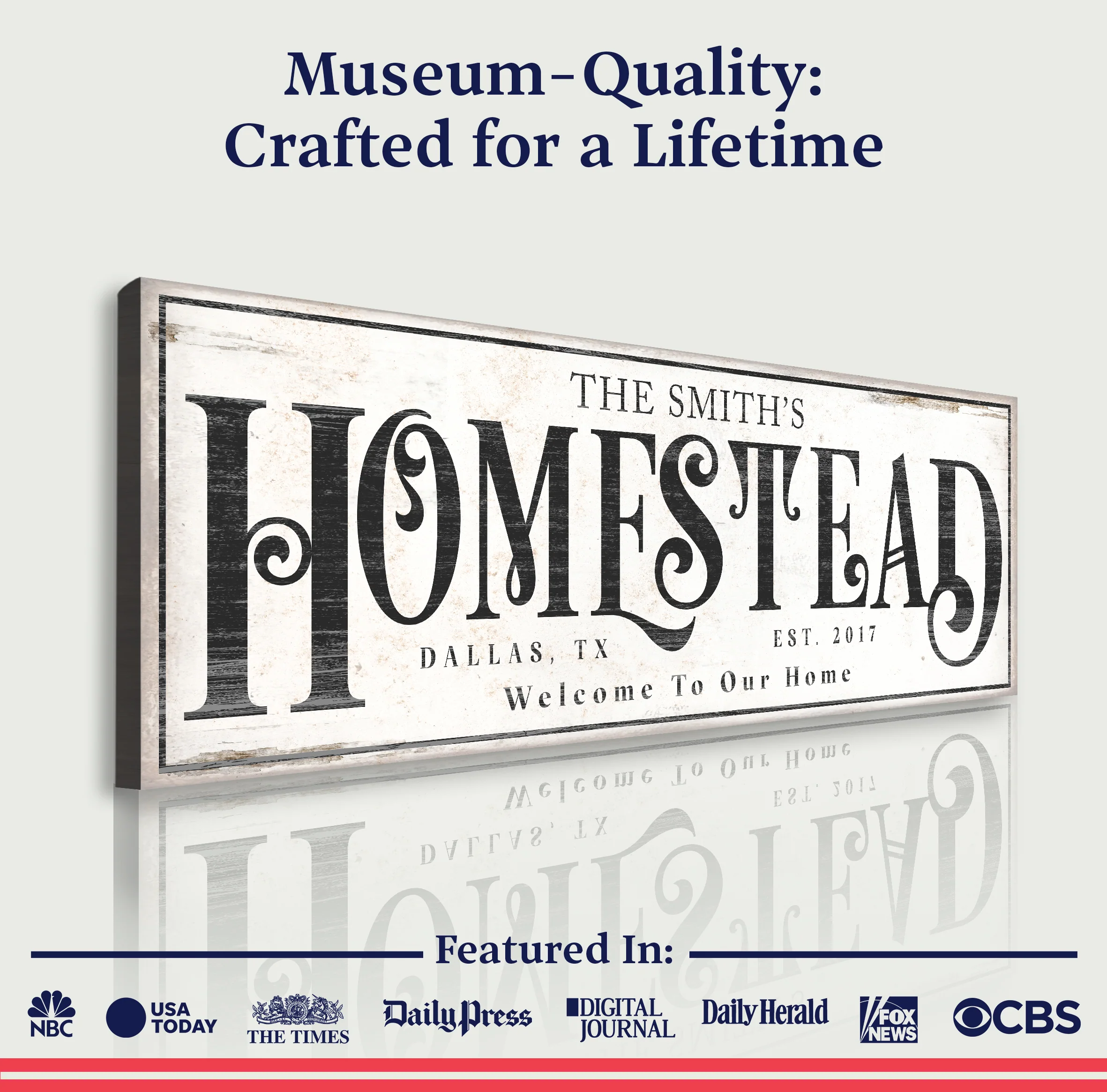 Vintage Homestead Sign III - Image 5