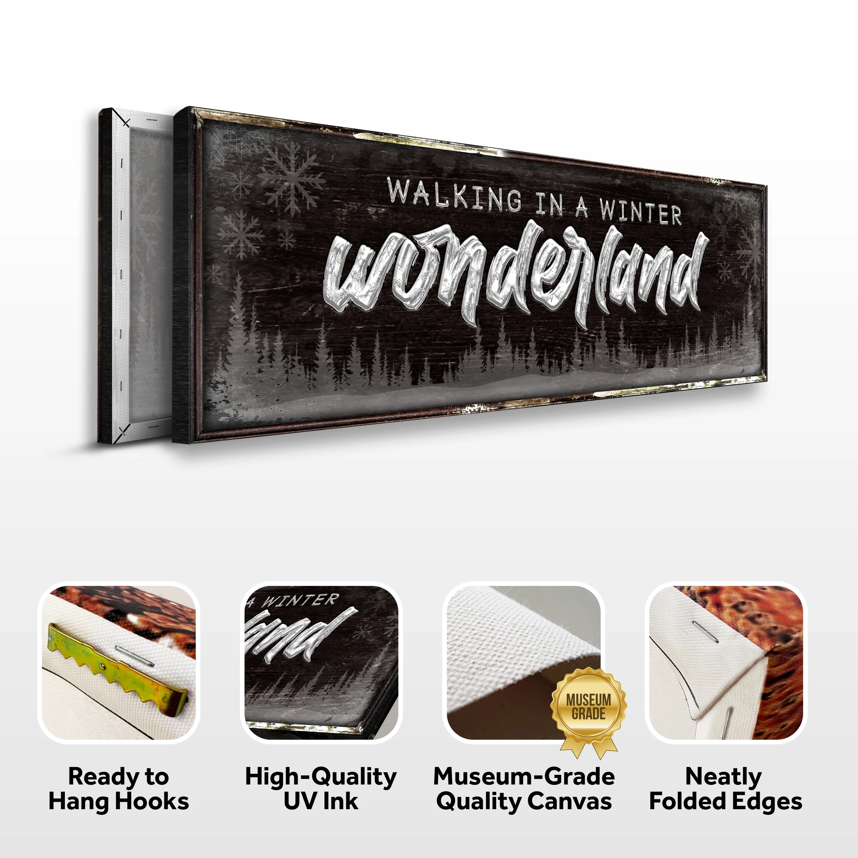 Walking In Winter Wonderland Sign - Image 3