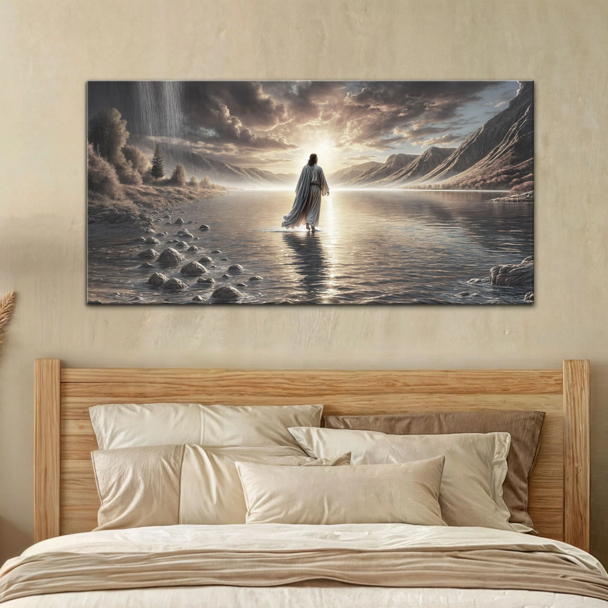 Walking on Water - Faith Wall Art II - Image 2