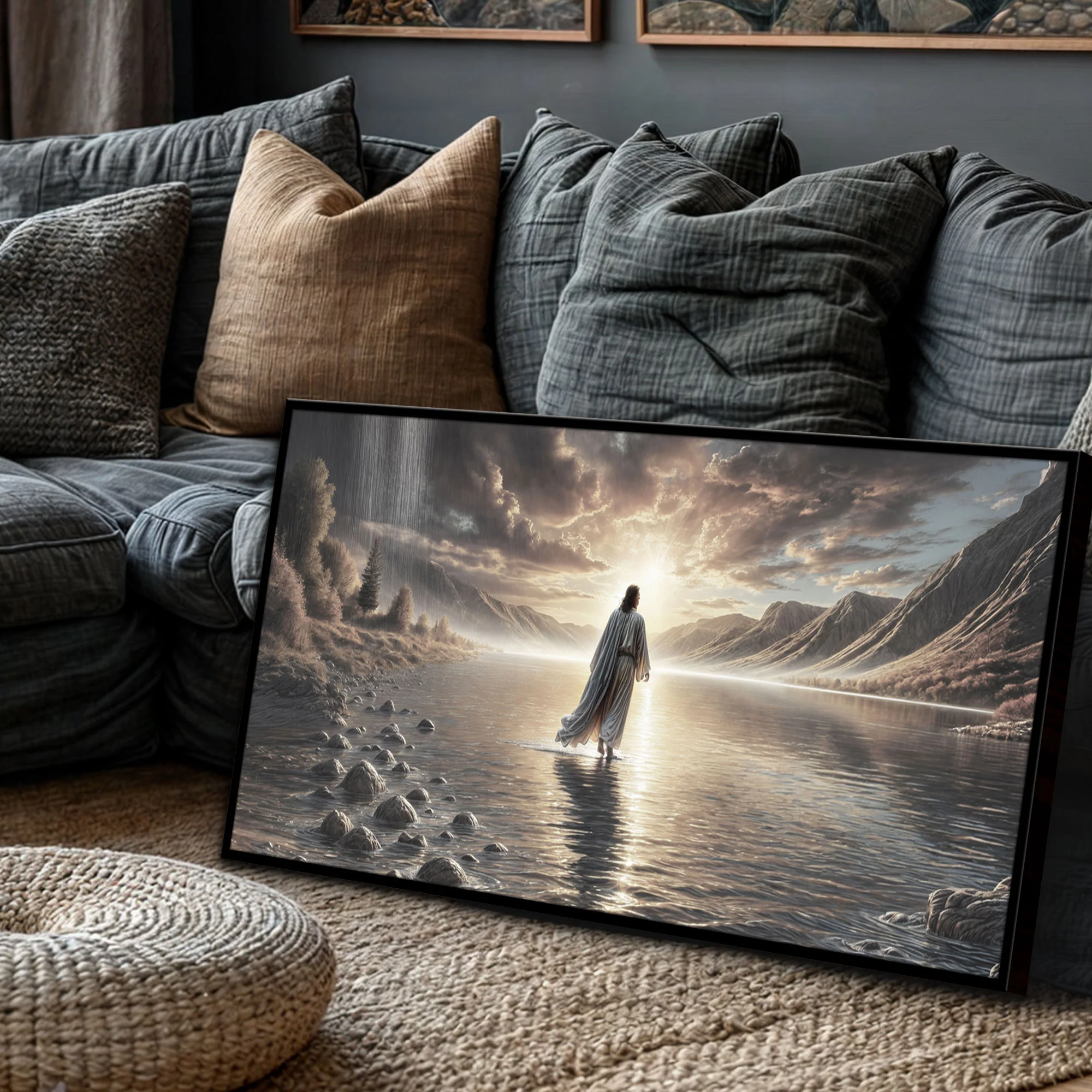 Walking on Water - Faith Wall Art II - Image 3
