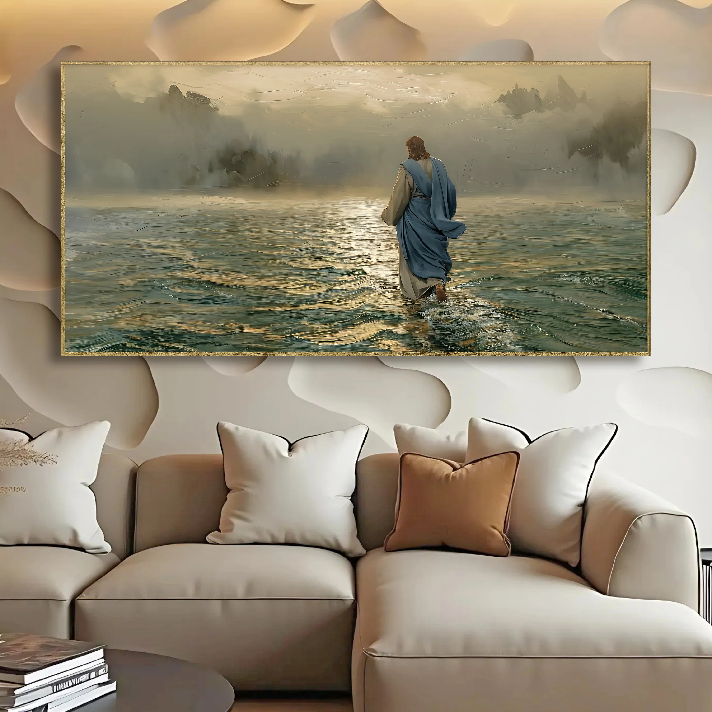Walking on Water - Faith Wall Art VI - Image 2