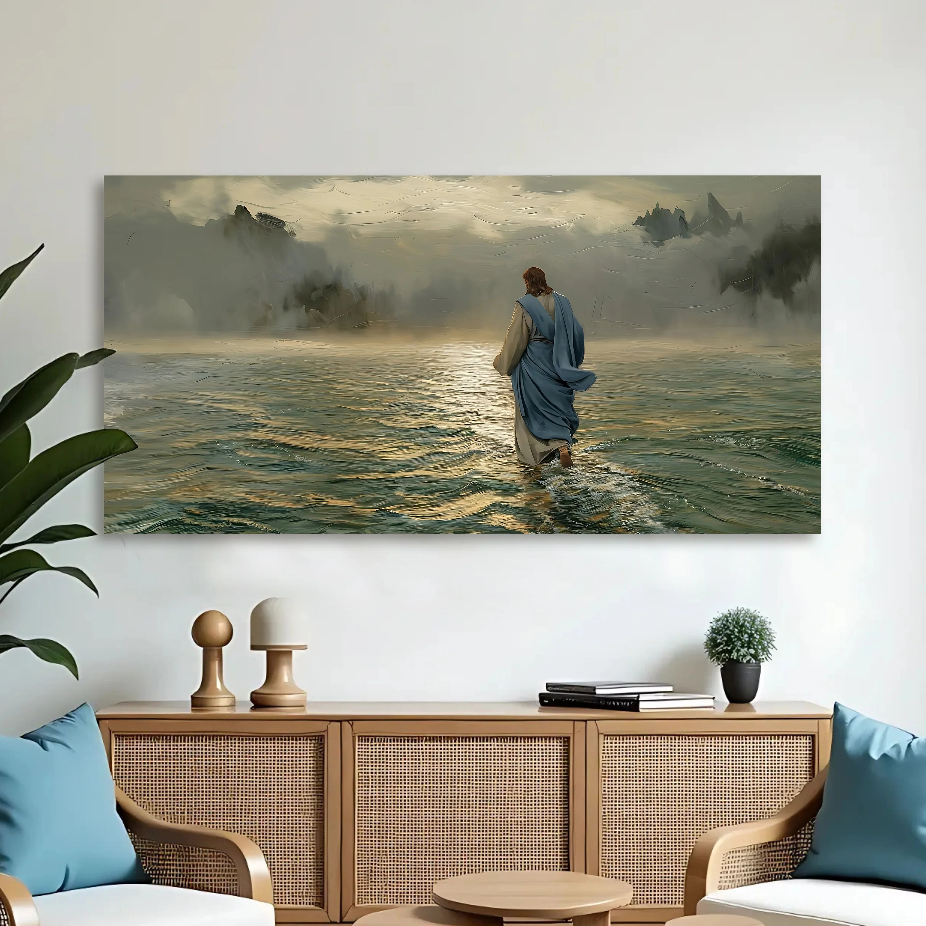 Walking on Water - Faith Wall Art VI - Image 3