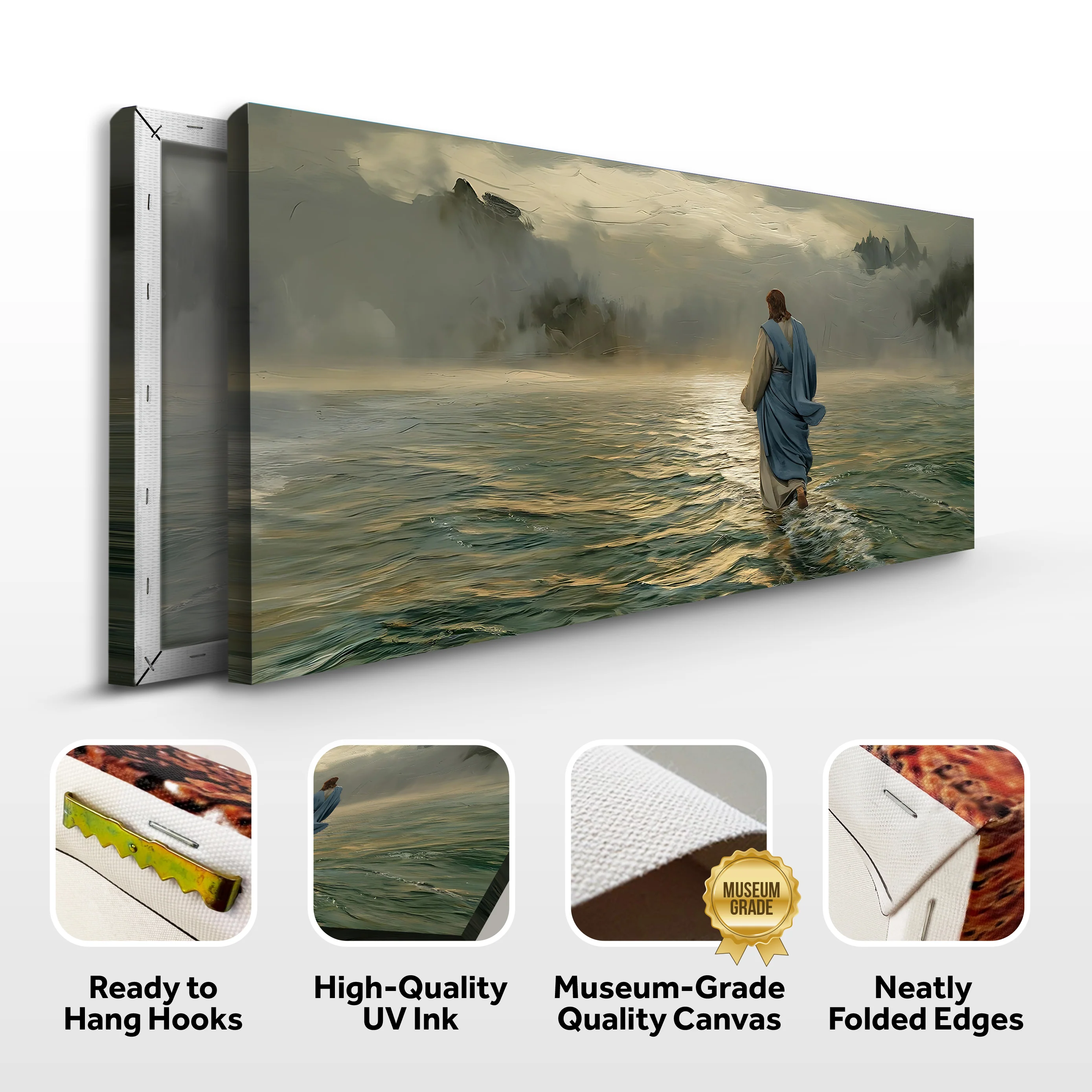 Walking on Water - Faith Wall Art VI - Image 8