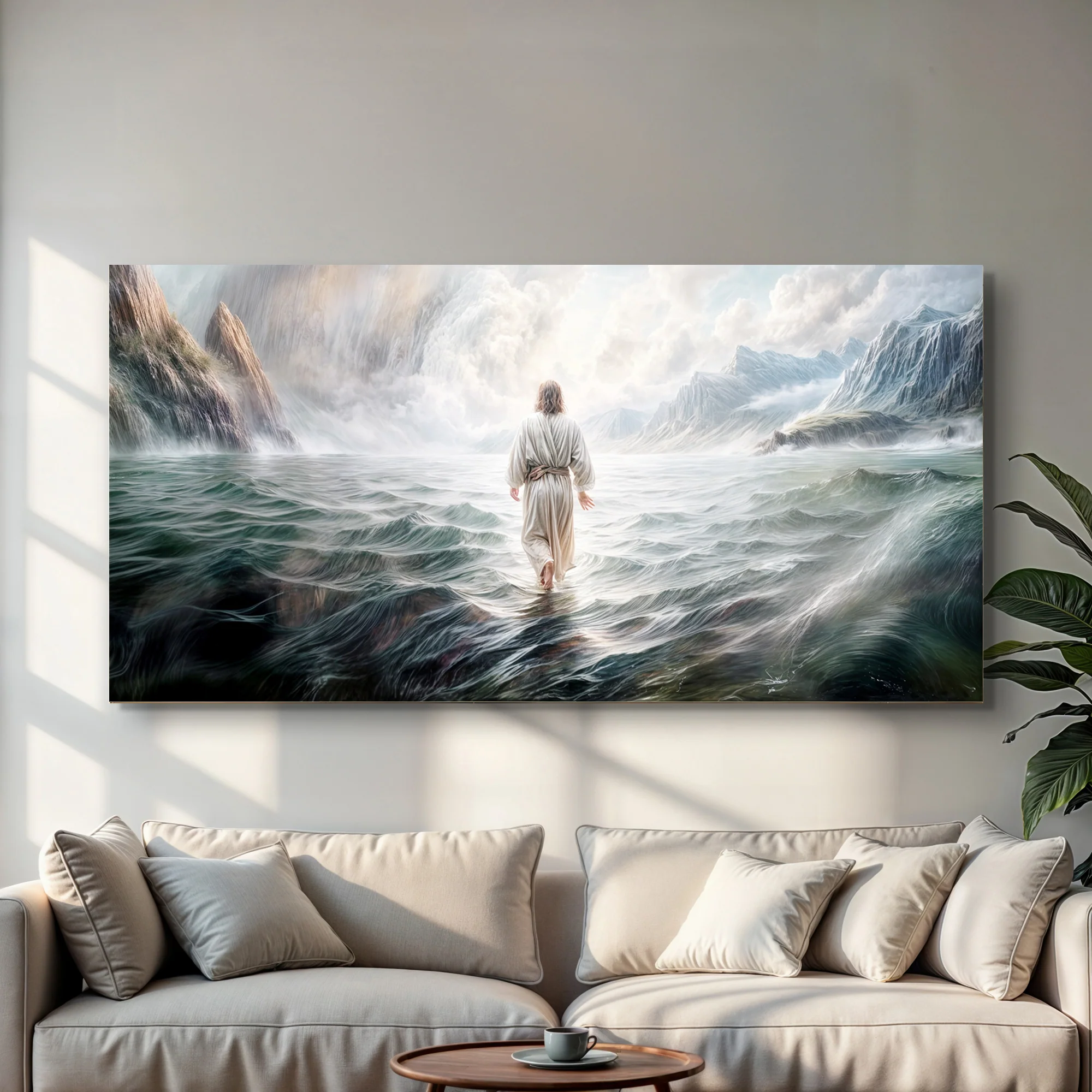 Walking on Water - Faith Wall Art VII - Image 3