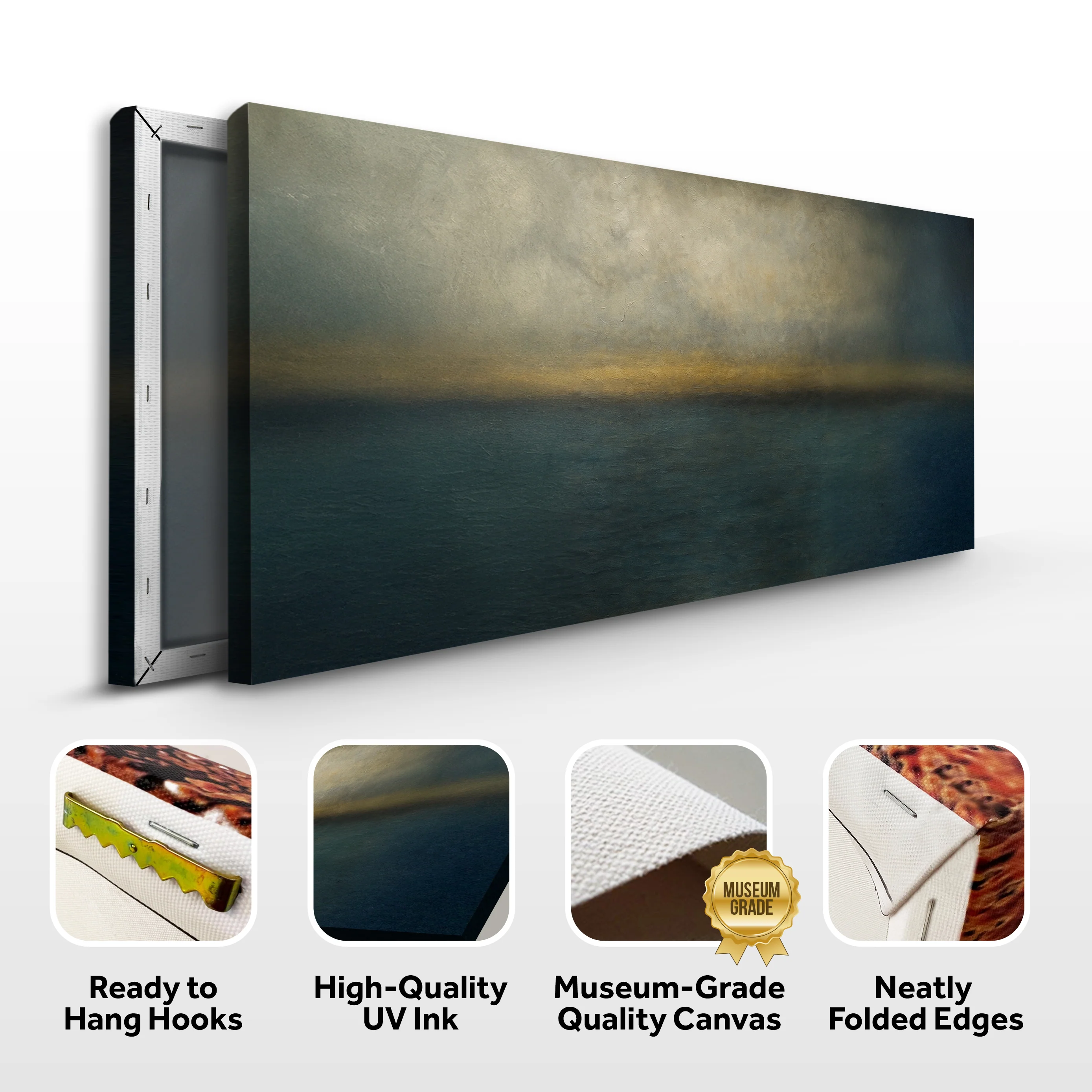 Waterscape Abstract Wall Art - Image 8