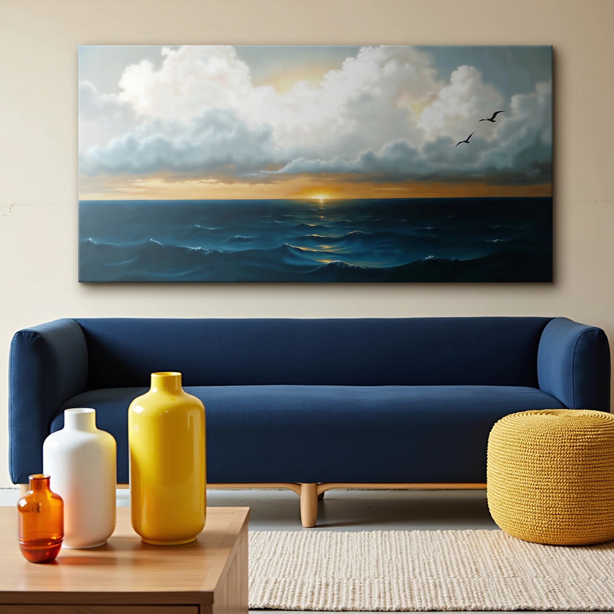 Waterscape Abstract Wall Art II - Image 3