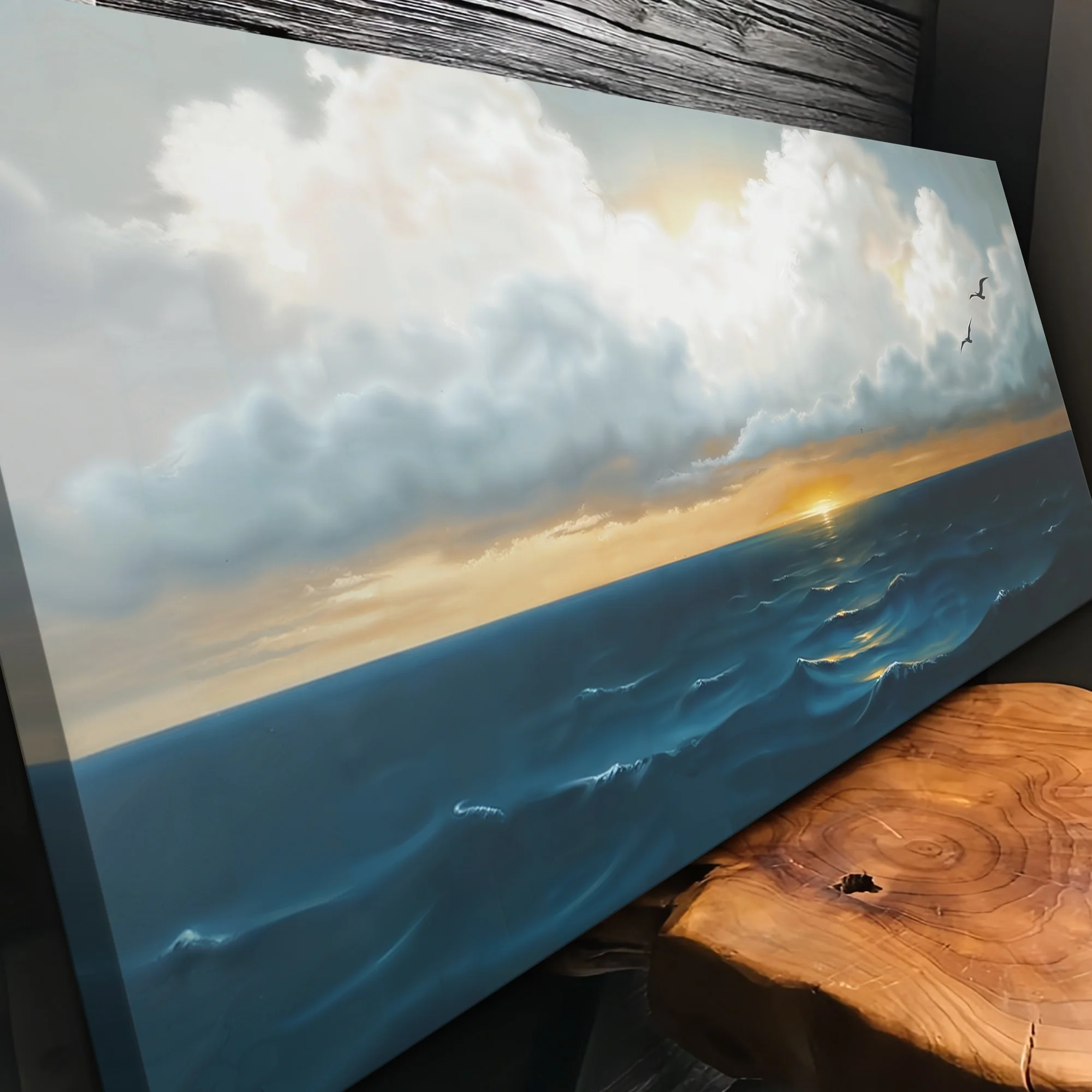 Waterscape Abstract Wall Art II - Image 4