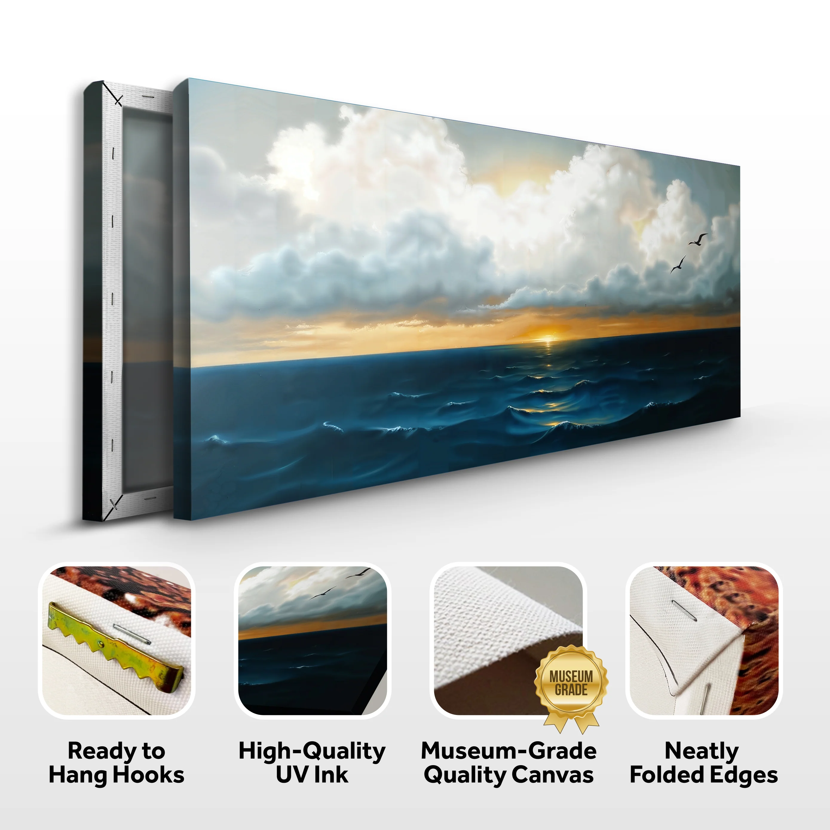 Waterscape Abstract Wall Art II - Image 8