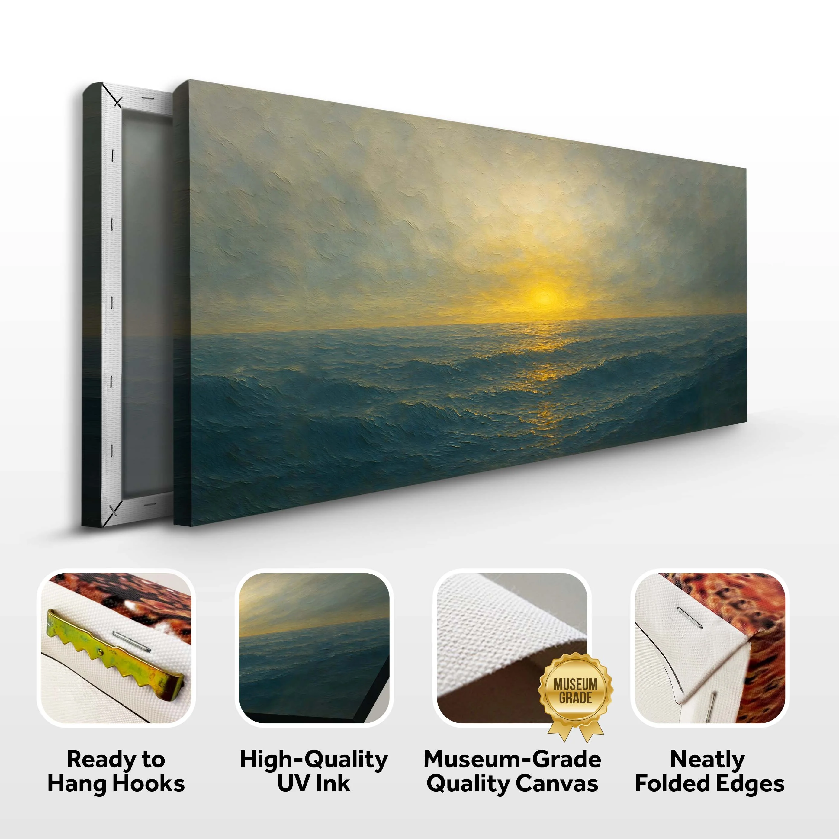 Waterscape Abstract Wall Art IV - Image 8