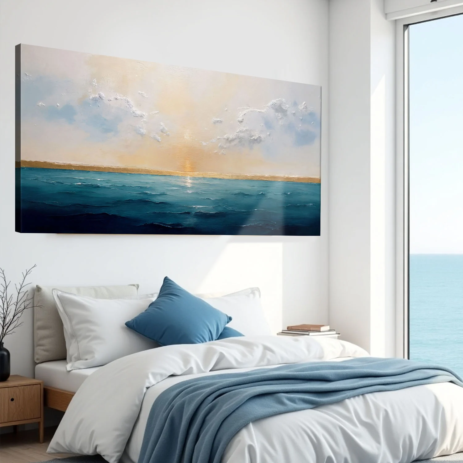 Waterscape Abstract Wall Art VI - Image 2